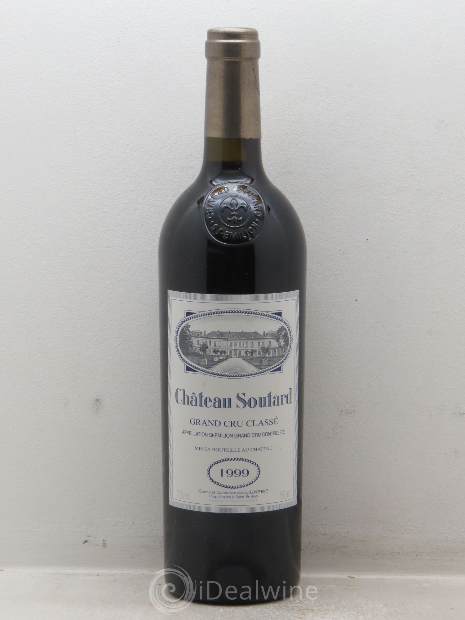 Château Soutard Grand Cru Classé 1999 - Lot de 12 bouteilles - 0