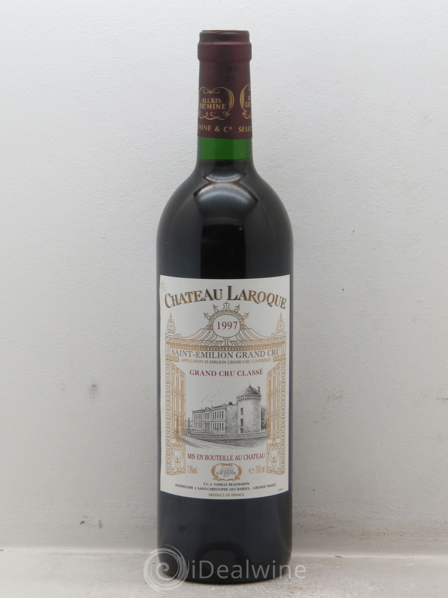 Château Laroque Grand Cru Classé 1997 - Lot de 6 bouteilles - 0