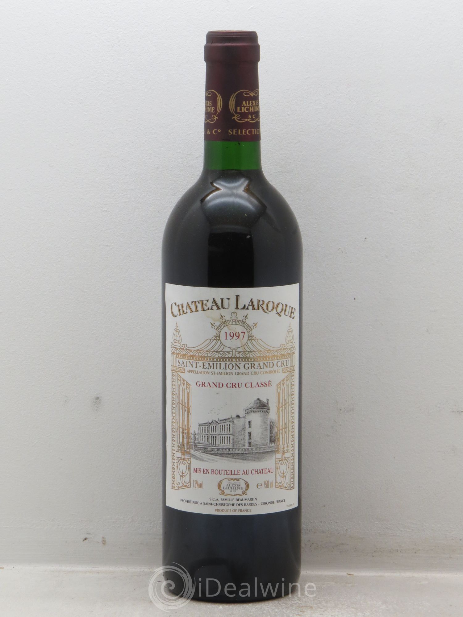 Château Laroque Grand Cru Classé 1997 - Lot de 6 bouteilles - 0