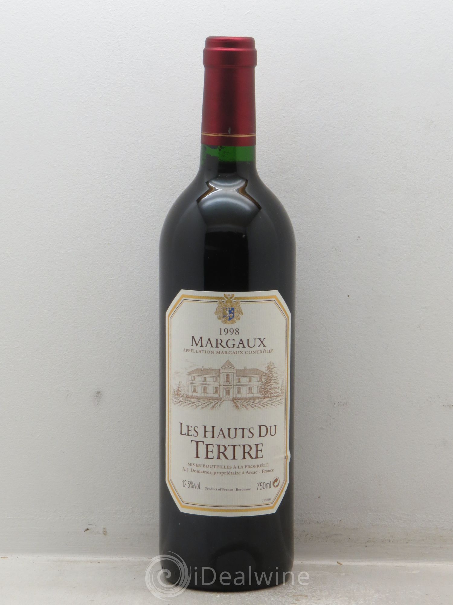 Bordeaux les Hauts de Tertre Margaux 1998 - Posten von 12 Flaschen - 0