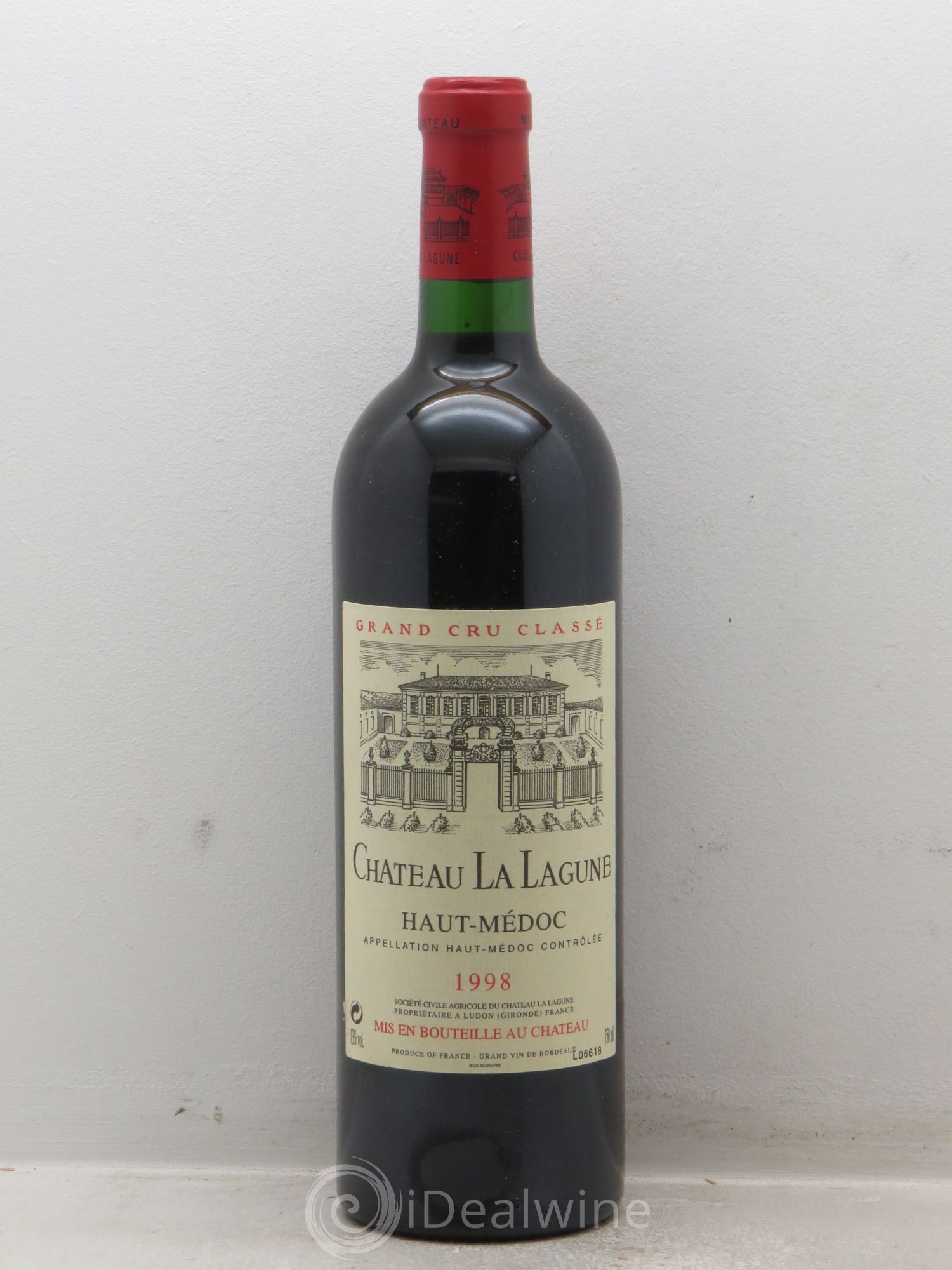 Château la Lagune 3ème Grand Cru Classé 1998 - Lot de 12 bouteilles - 0