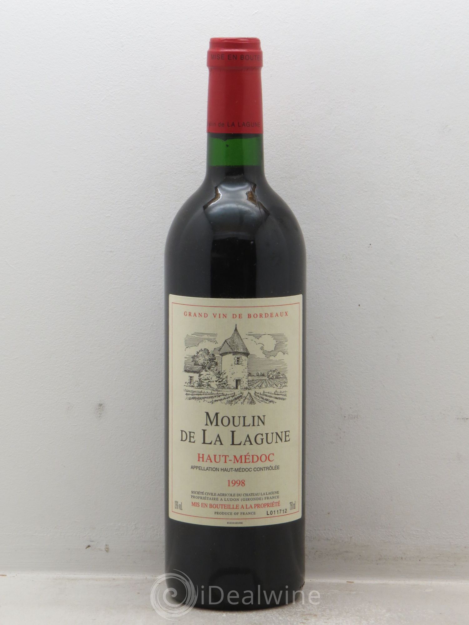 Moulin de La Lagune Second Vin (sans prix de réserve) 1998 - Lot de 1 bouteille - 0