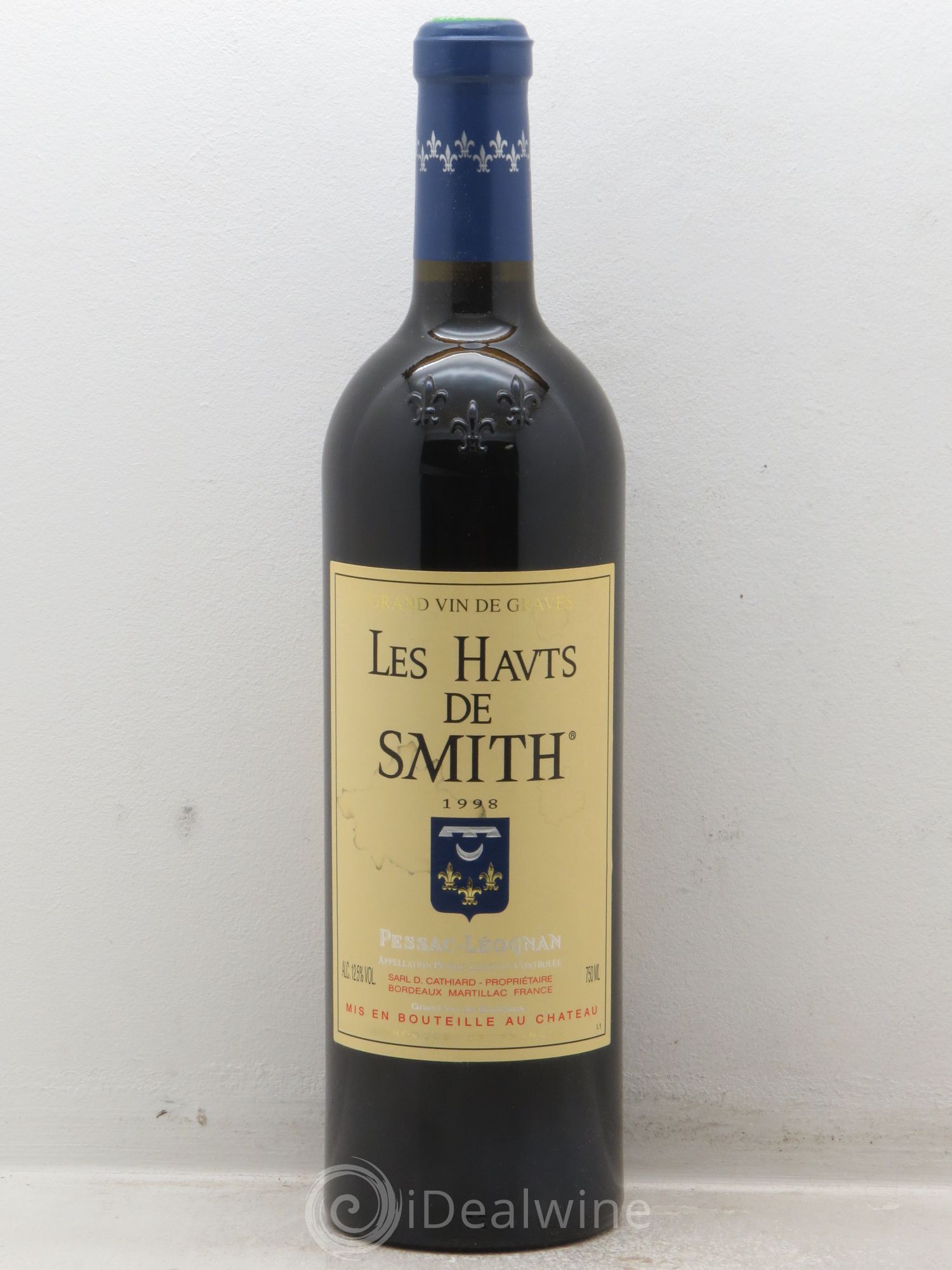 Pessac-Léognan les Hauts de Smith 1998 - Lot de 12 bouteilles - 0