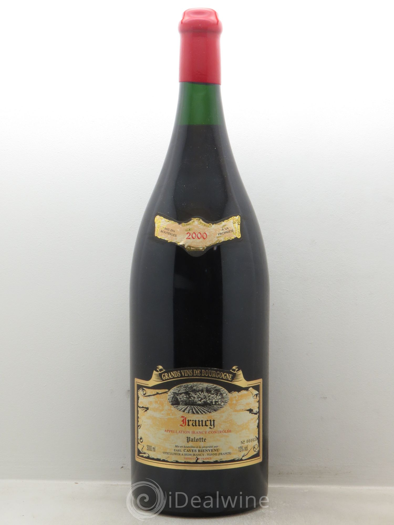 Divers Irancy Palotte EARL Caves Bienvenu (sans prix de réserve - no reserve) 2000 - Posten von 1 Doppel-Magnum - 0