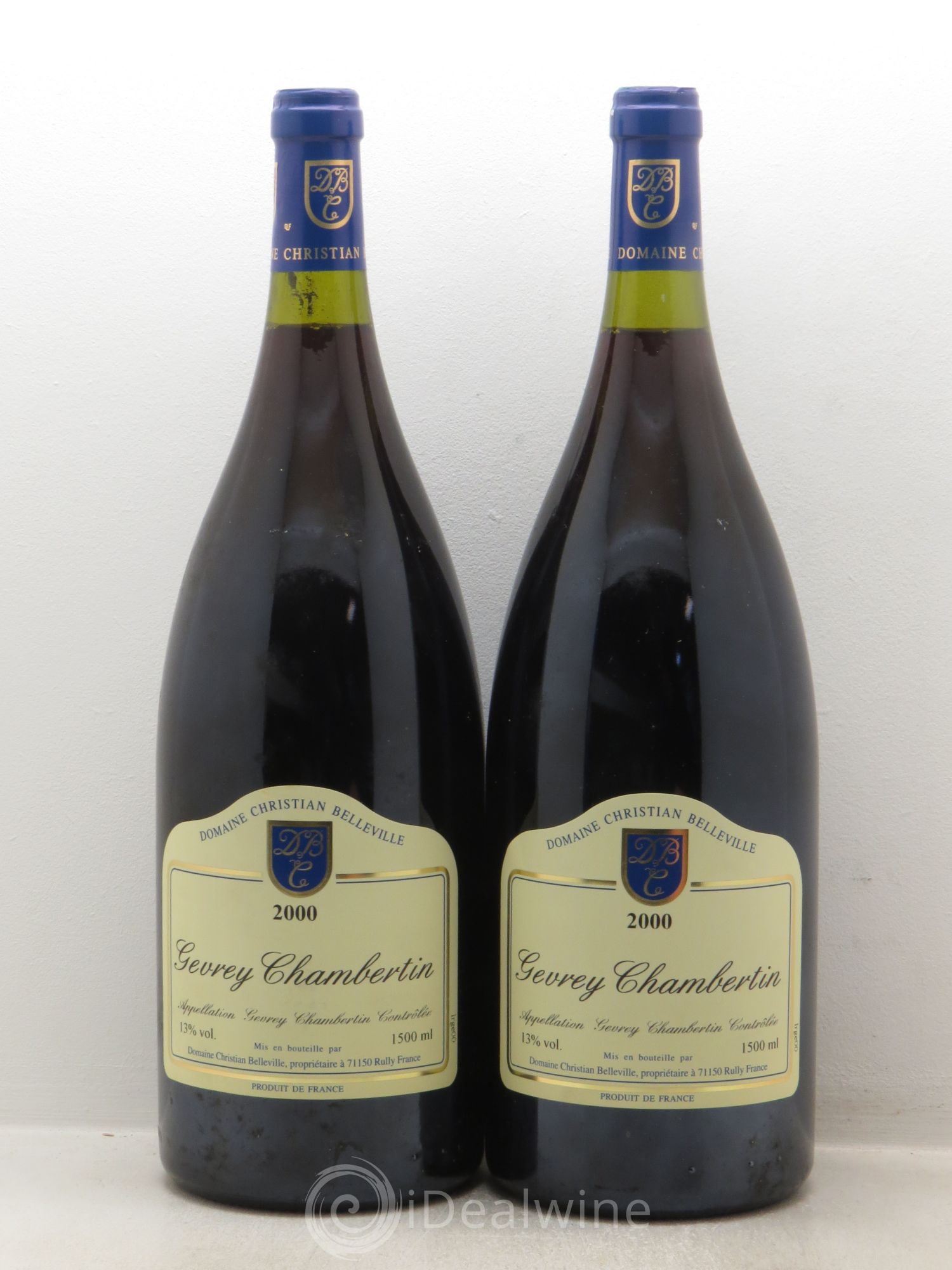 Gevrey-Chambertin 2000 - Posten von 2 Magnum - 0