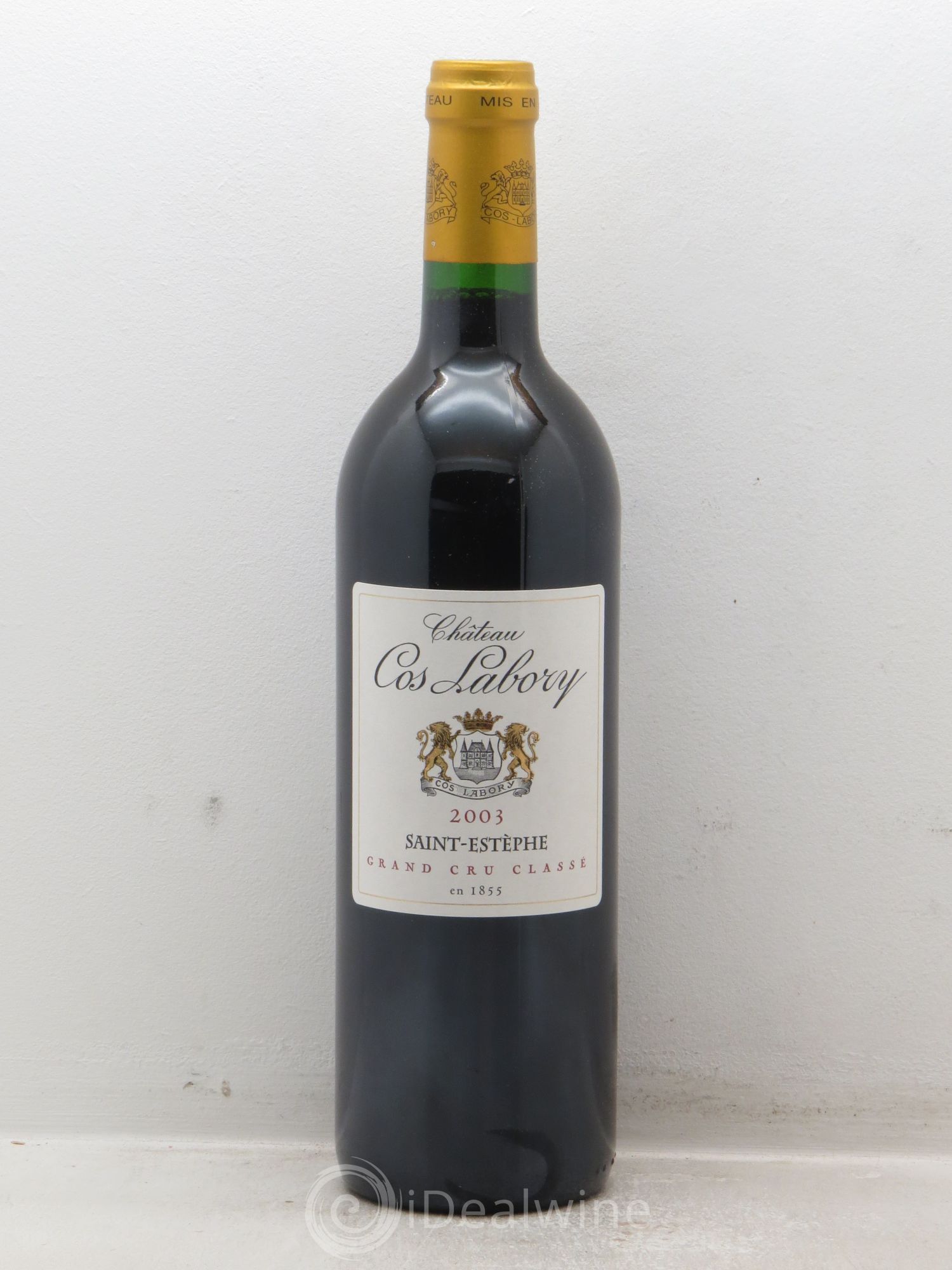 Château Cos Labory 5ème Grand Cru Classé 2003 - Lot de 12 bouteilles - 0