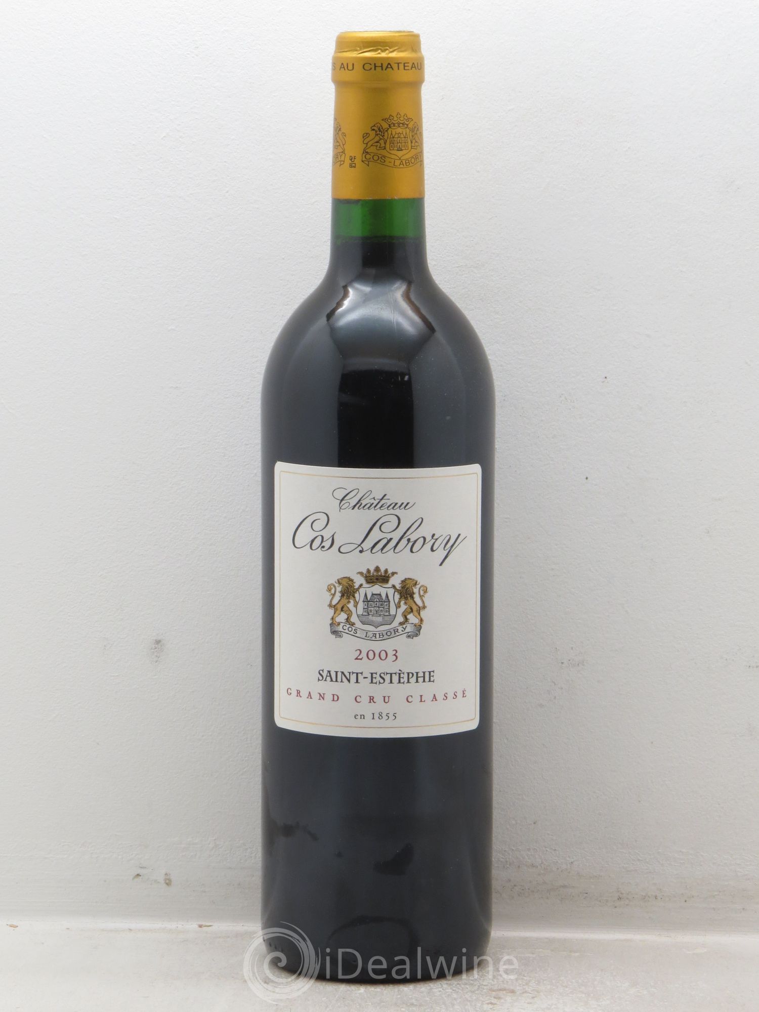 Château Cos Labory 5ème Grand Cru Classé 2003 - Lot de 12 bouteilles - 0