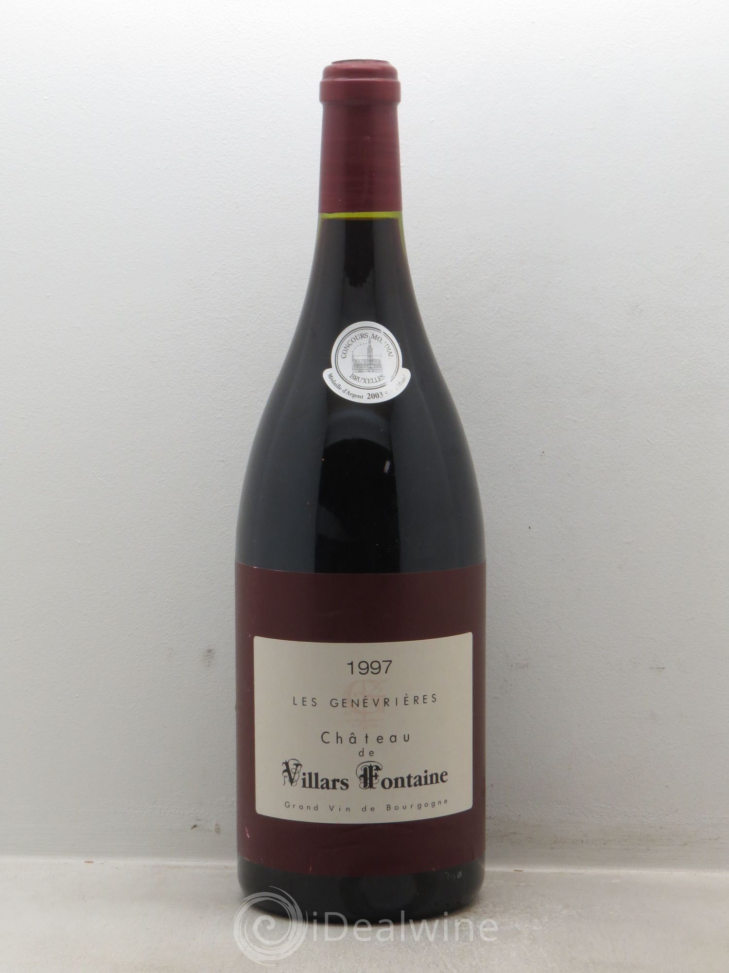 Bourgogne Château de Villars Fontaine "Les Genevrières" Domaine de Montmain (sans prix de réserve) 1997 - Posten von 6 Magnum - 0