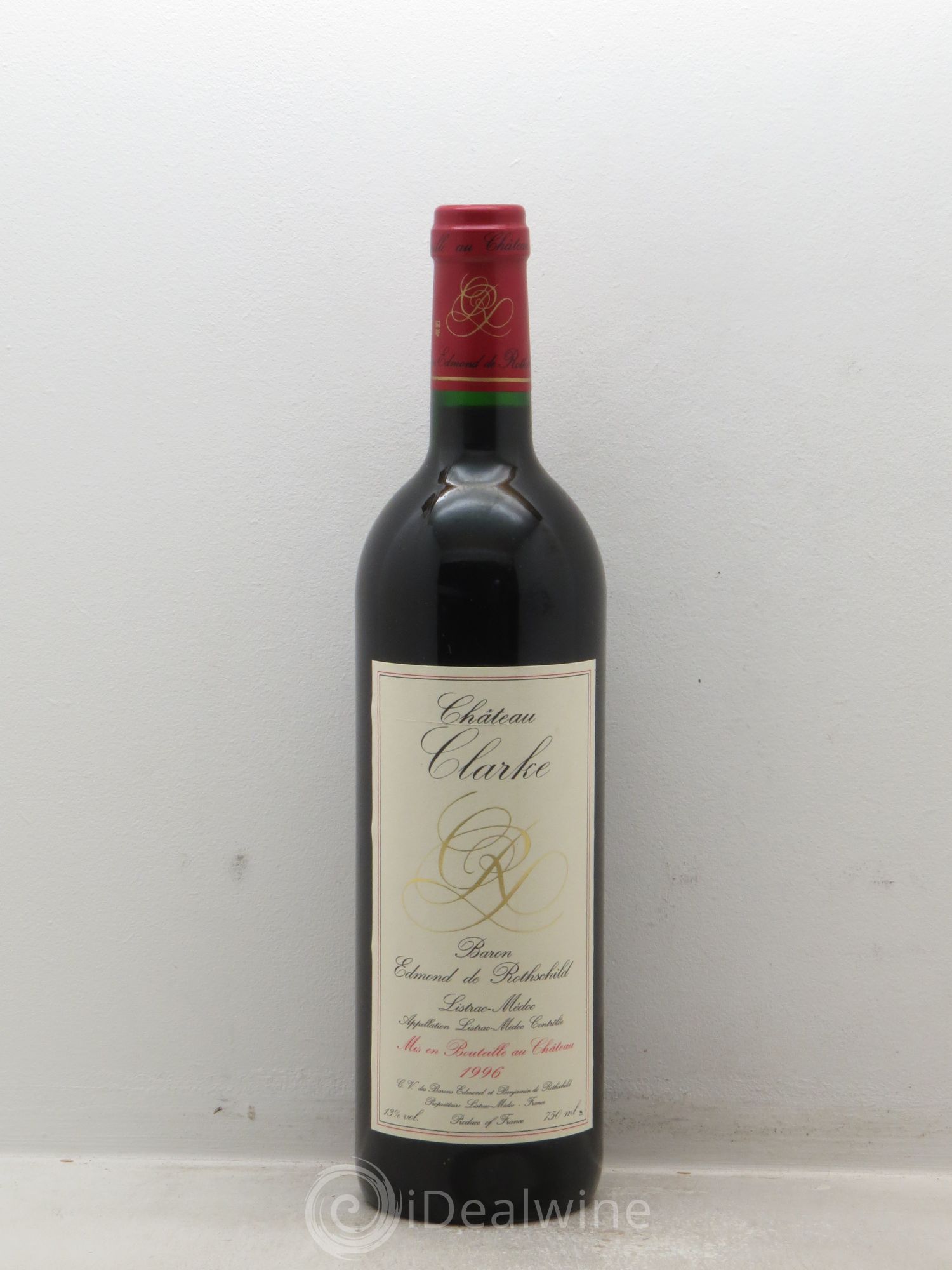 Château Clarke 1996 - Lot de 12 bouteilles - 0