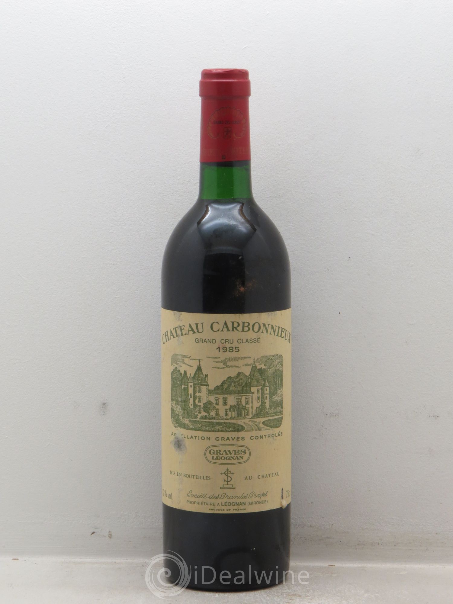 Château Carbonnieux Cru Classé de Graves (sans prix de réserve) 1985 - Lot de 1 bouteille - 0