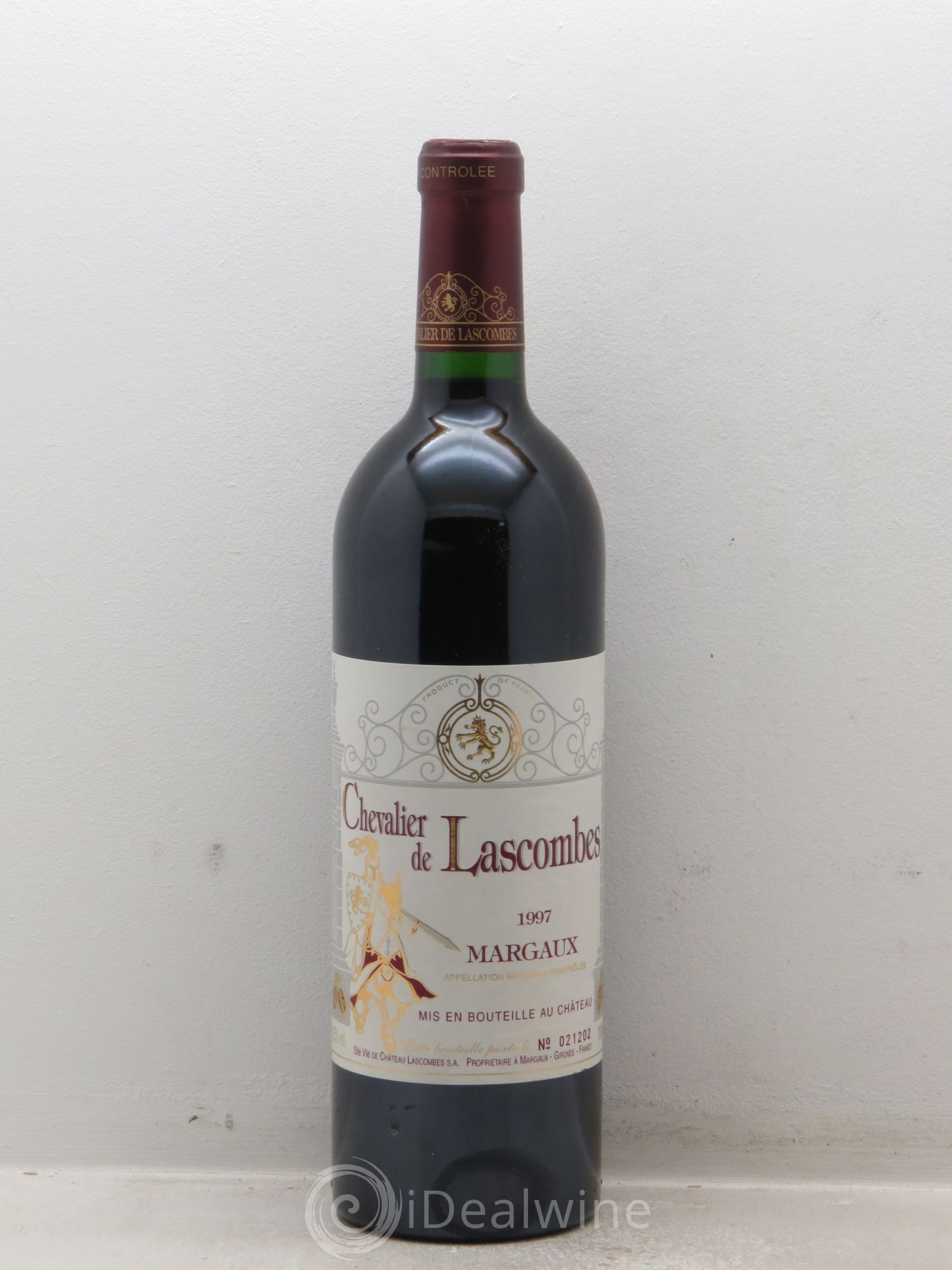 Chevalier de Lascombes Second Vin 1997 - Lot de 1 bouteille - 0
