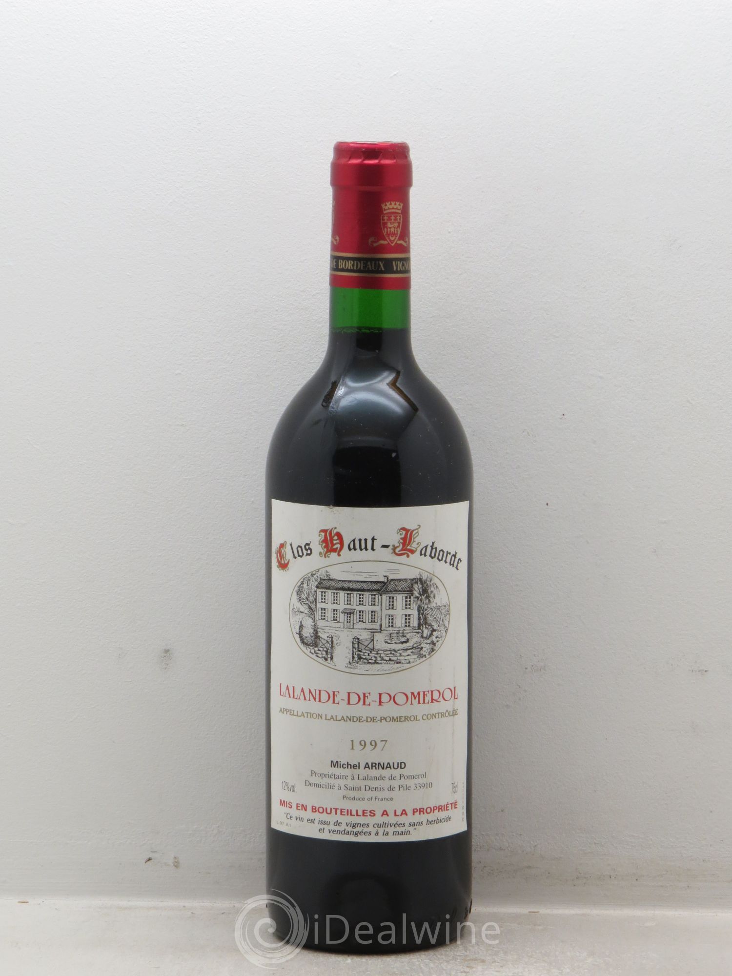 Bordeaux Clos Haut Laborde Michel Arnaud 1997 - Posten von 1 Flasche - 0