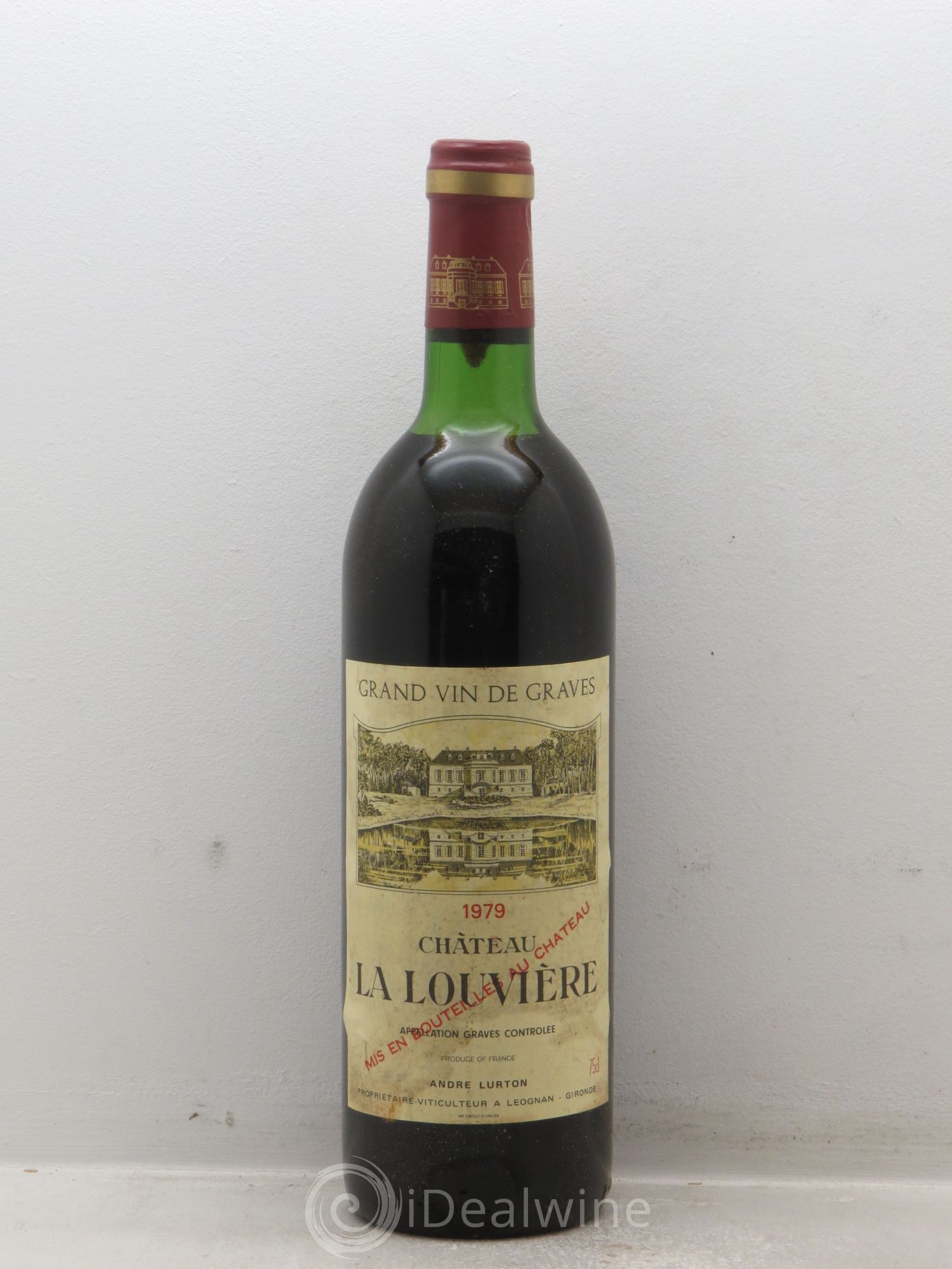 Château la Louvière 1979 - Lot de 6 bouteilles - 0