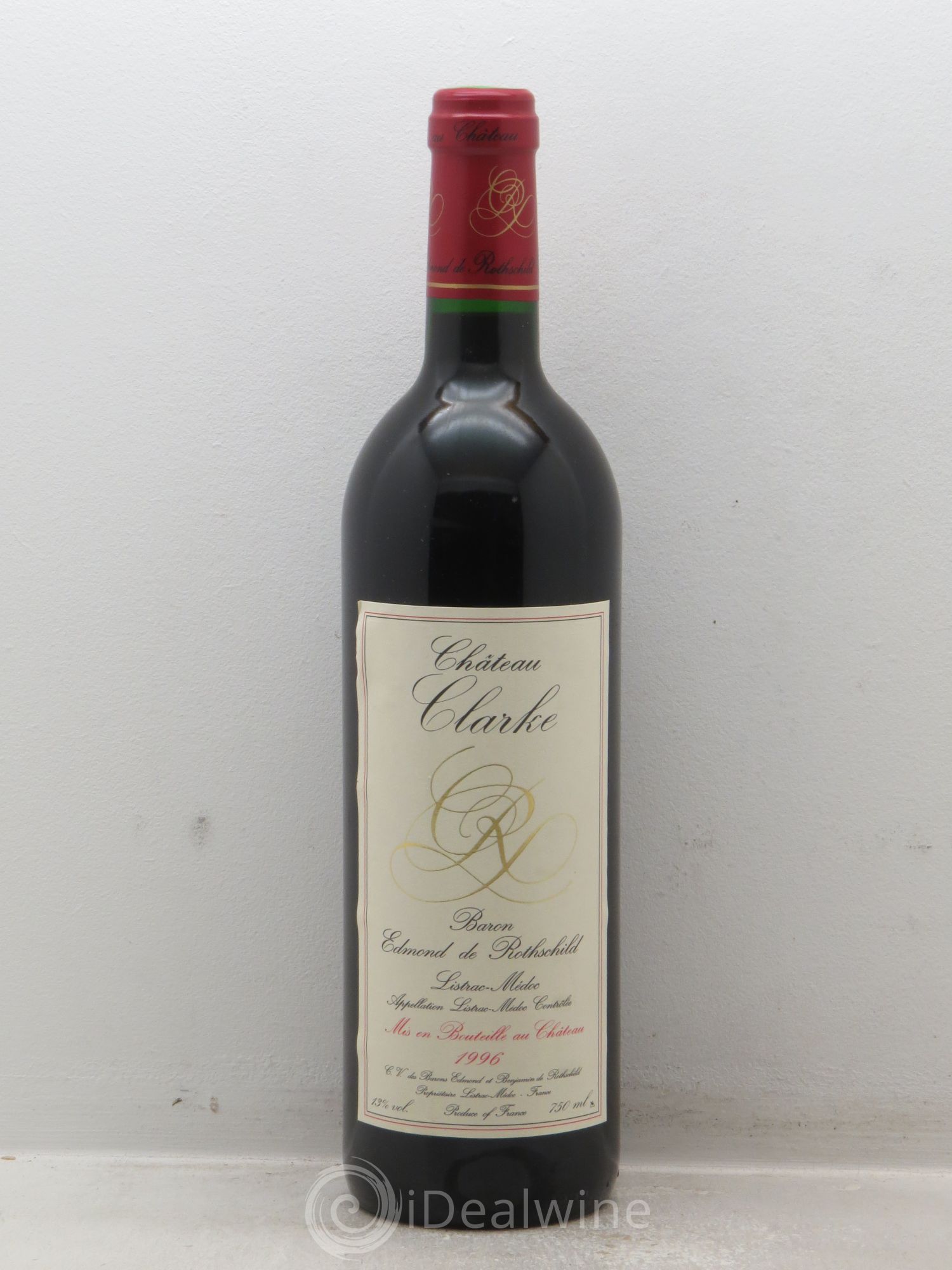 Château Clarke 1996 - Lot de 12 bouteilles - 0
