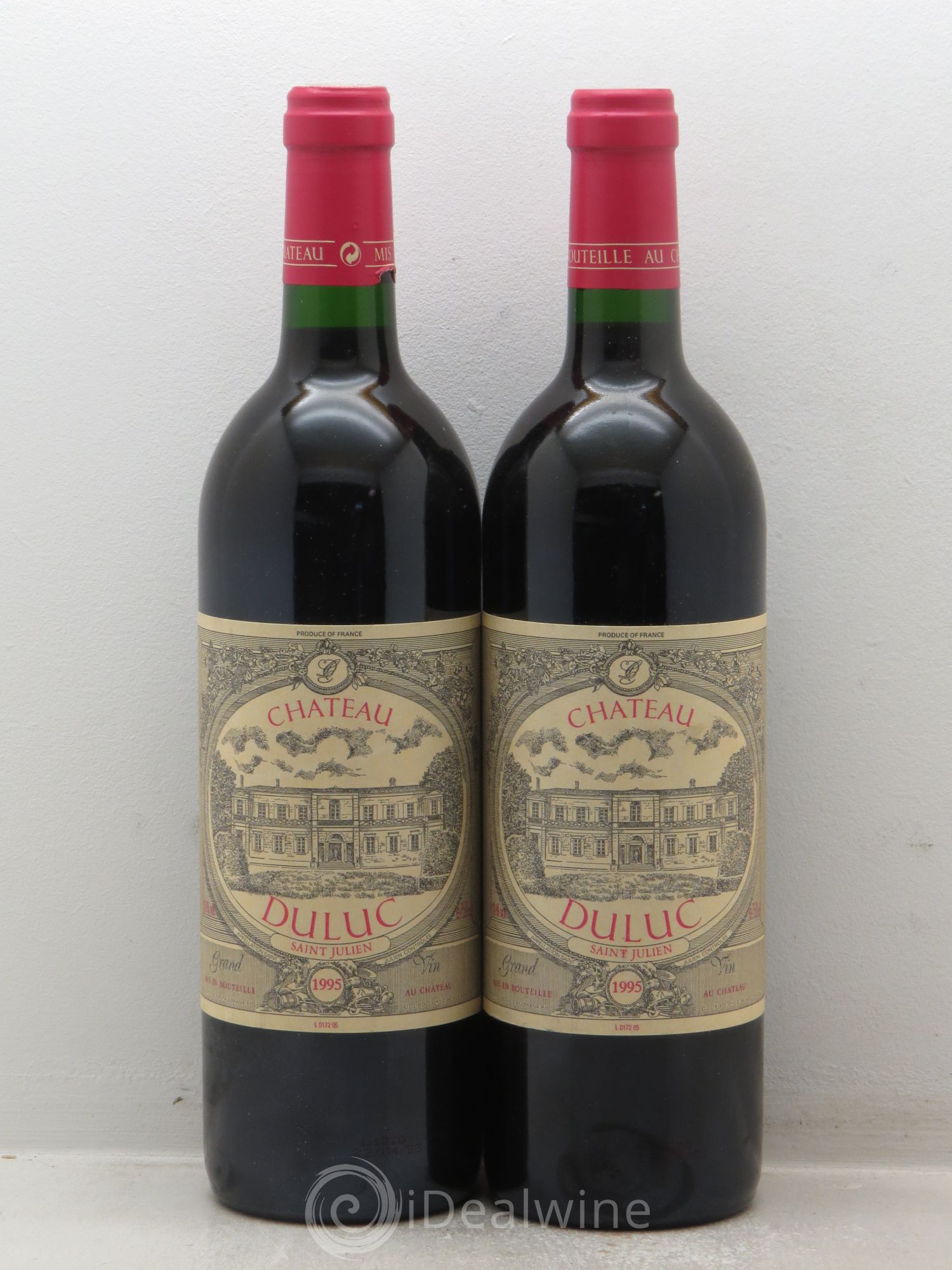 Duluc de Branaire Second Vin 1995 - Lot de 2 bouteilles - 0