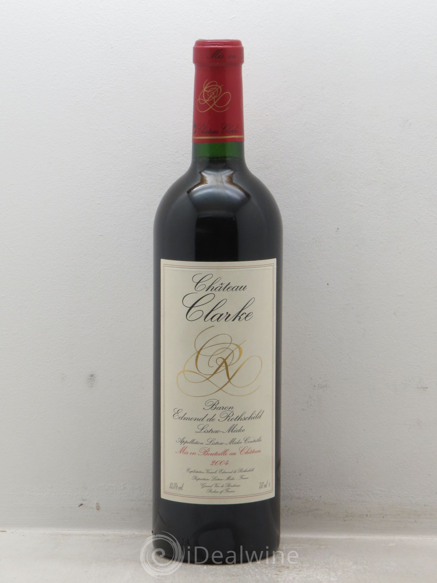 Château Clarke 2004 - Lot de 1 bouteille - 0