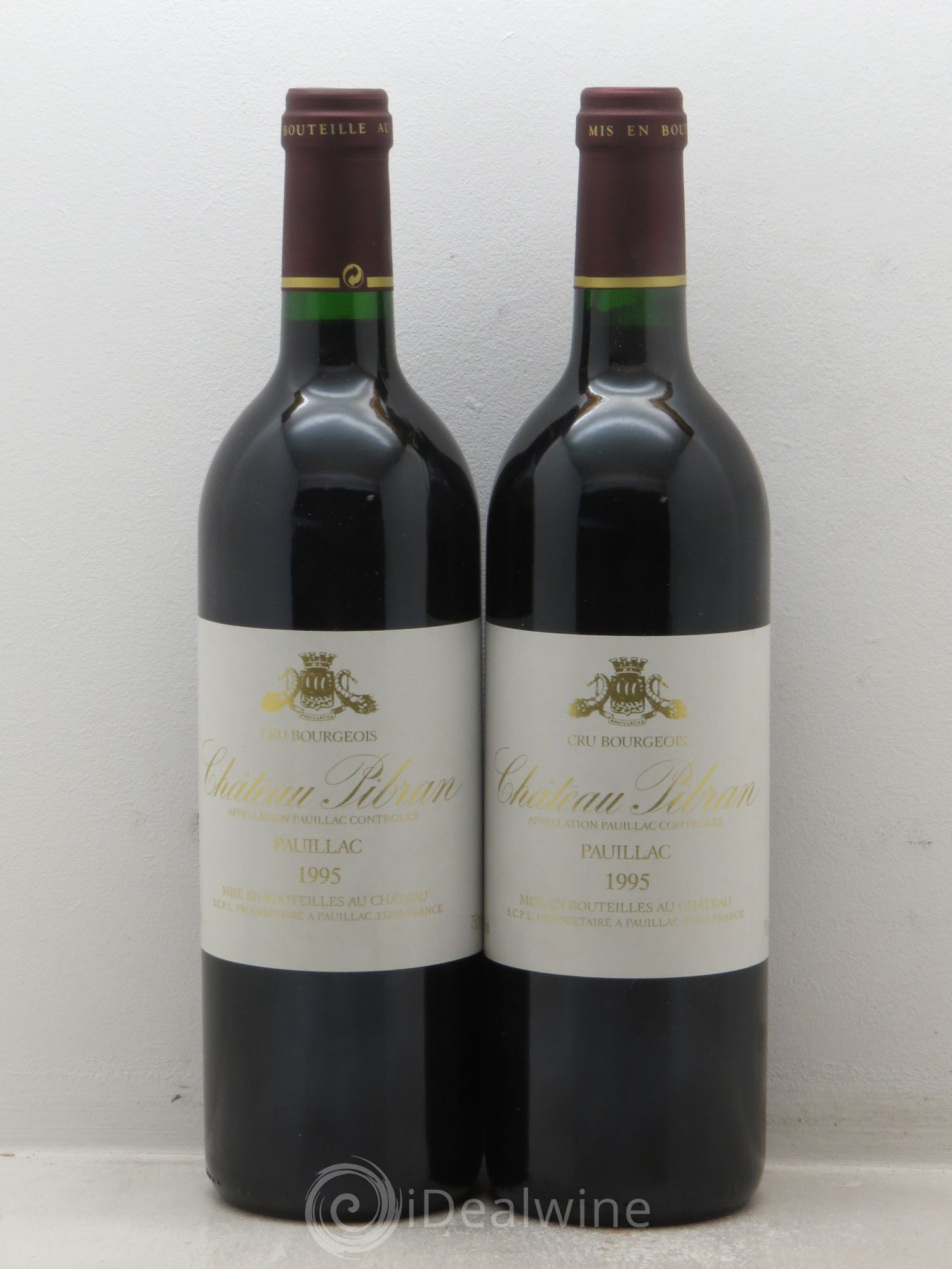 Château Pibran (sans prix de réserve - no reserve) 1995 - Posten von 2 Flaschen - 0