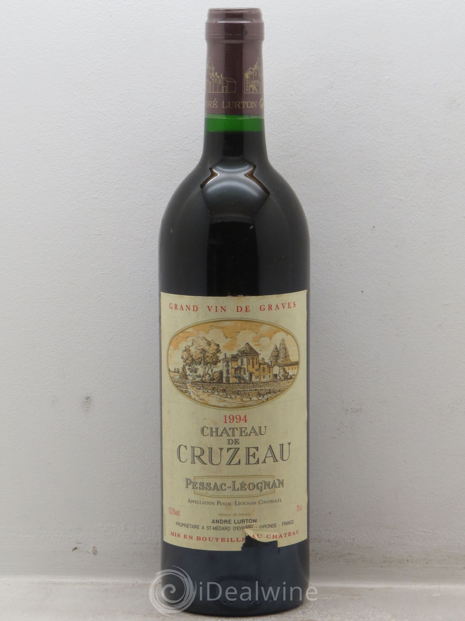 Château de Cruzeau (sans prix de réserve - no reserve) 1994 - Posten von 1 Flasche - 0