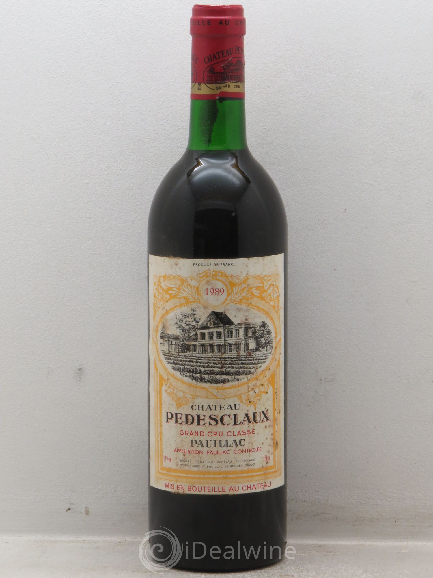 Château Pedesclaux 5ème Grand Cru Classé null 1989 - Lot of 1 bottle - 0