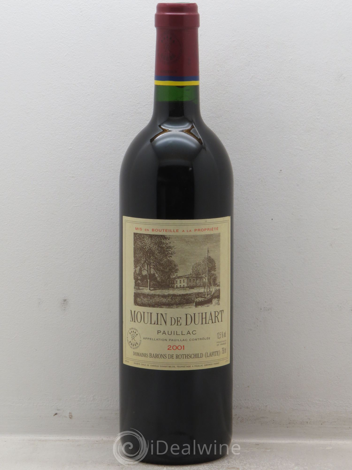 Pauillac Moulin de Duhart 2001 - Posten von 1 Flasche - 0