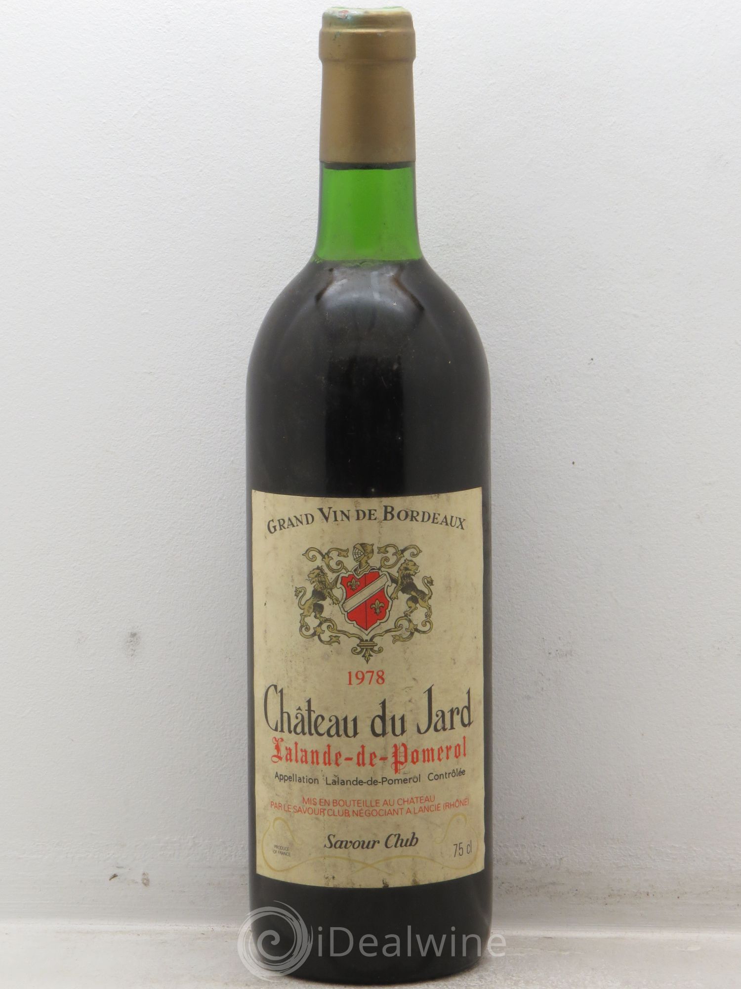 Bordeaux Lalande de Pomerol Château du Jard (sans prix de réserve - no reserve) 1978 - Posten von 1 Flasche - 0