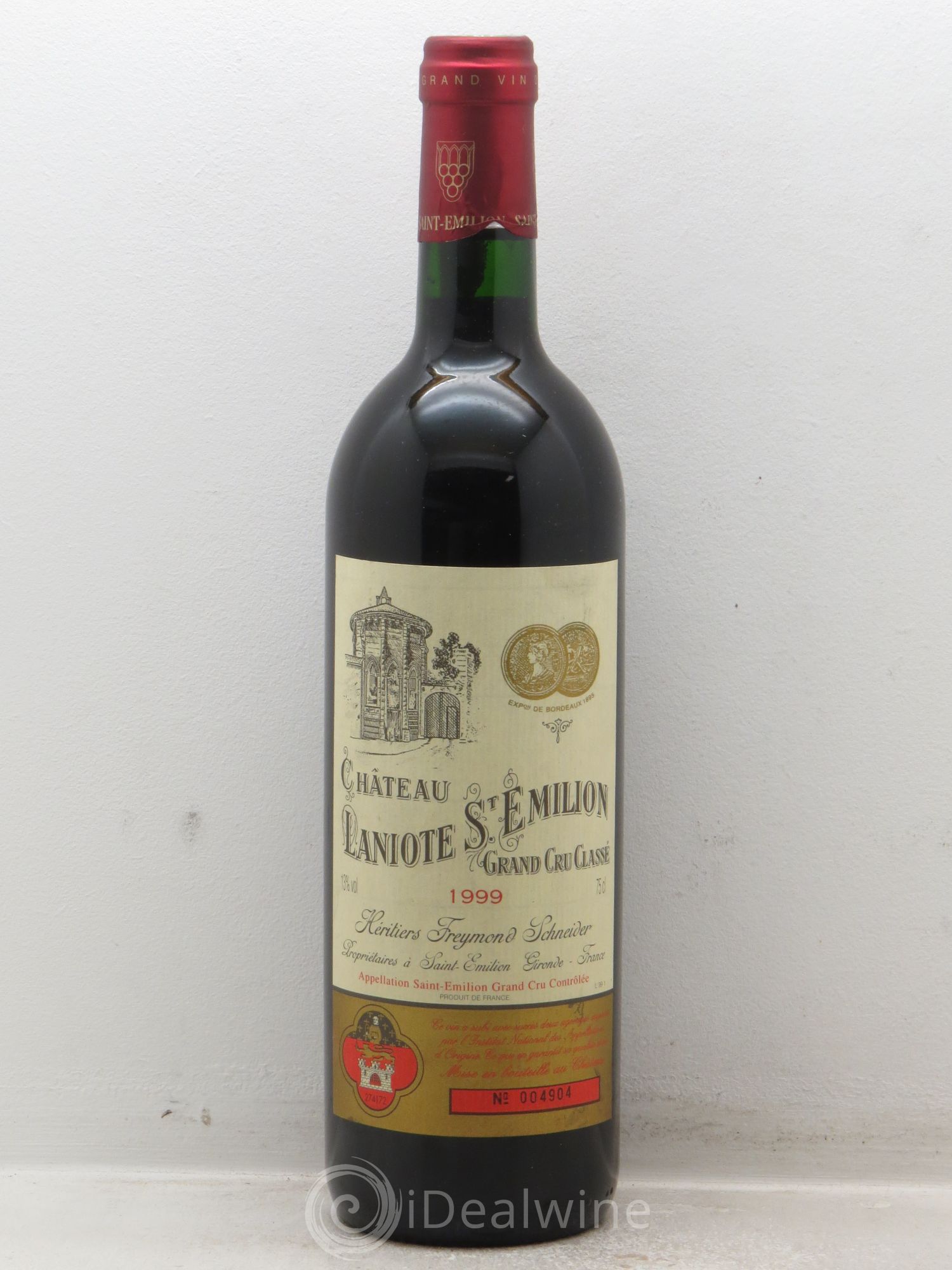 Château Laniote Grand Cru Classé (sans prix de réserve) 1999 - Lot de 1 bouteille - 0
