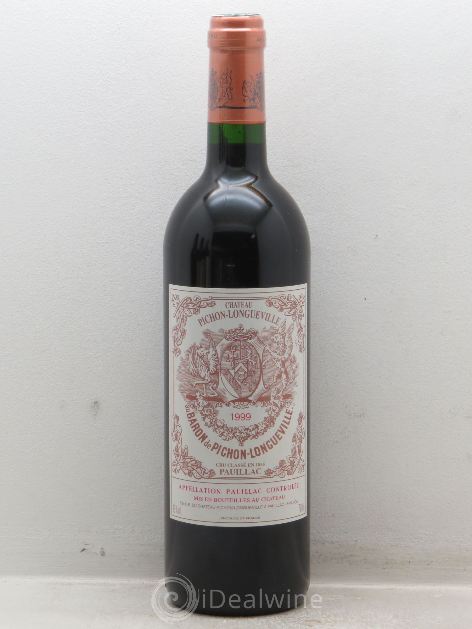 Pichon Longueville Baron 2ème Grand Cru Classé (sans prix de réserve) 1999 - Lot de 1 bouteille - 0