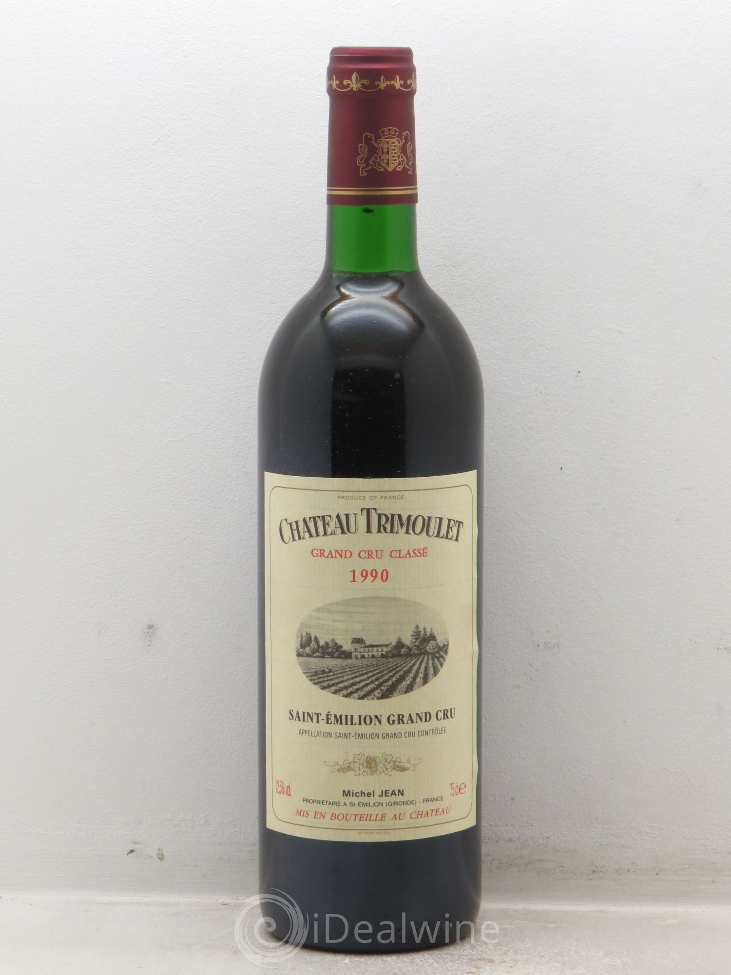 Château Trimoulet 1990 - Lot de 12 bouteilles - 0