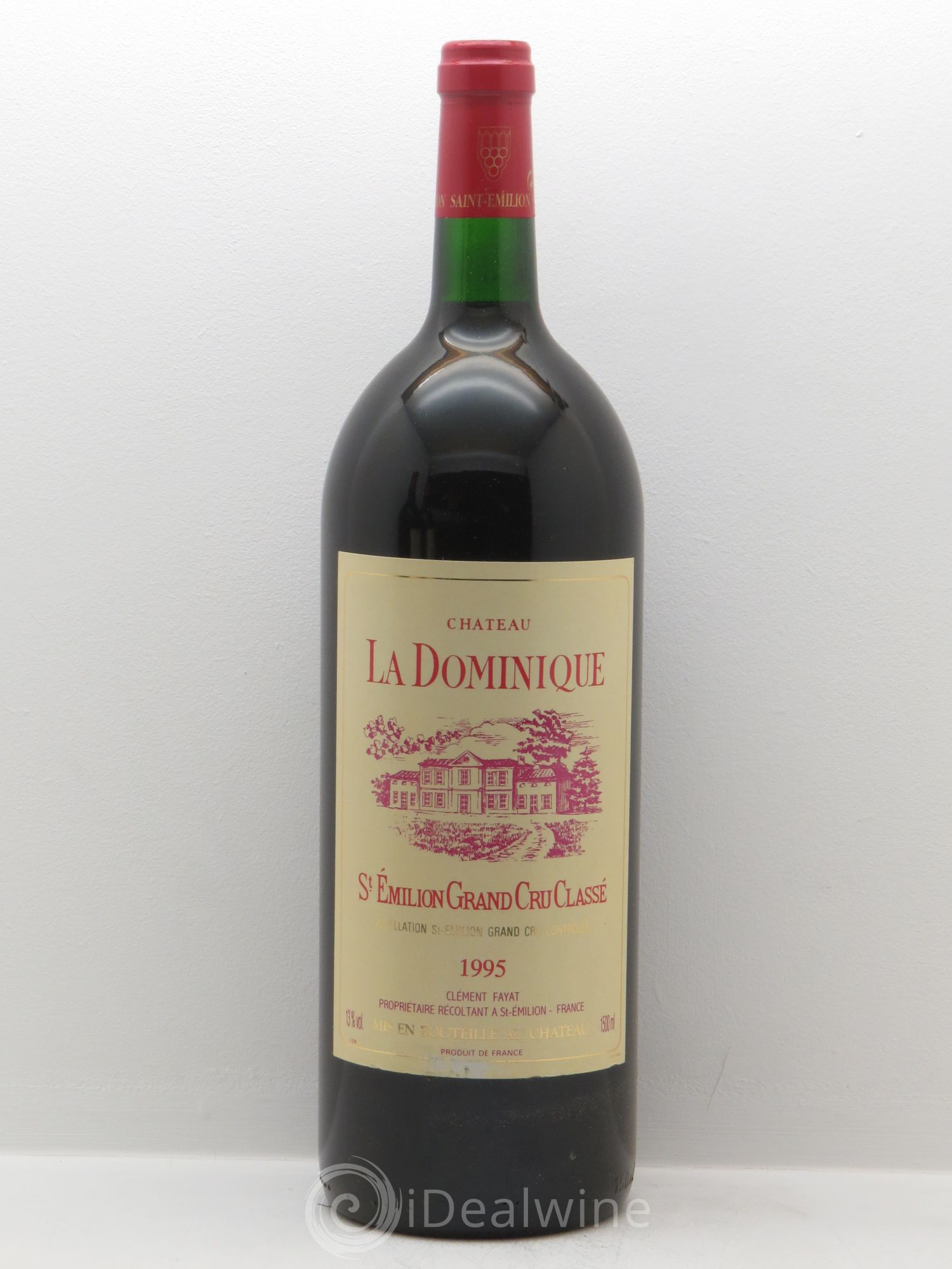 Château la Dominique Grand Cru Classé 1995 - Lot de 6 magnums - 0
