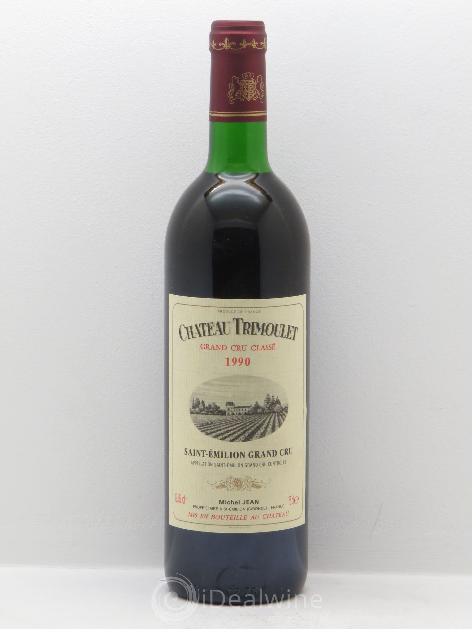 Château Trimoulet 1990 - Lot de 12 bouteilles - 0