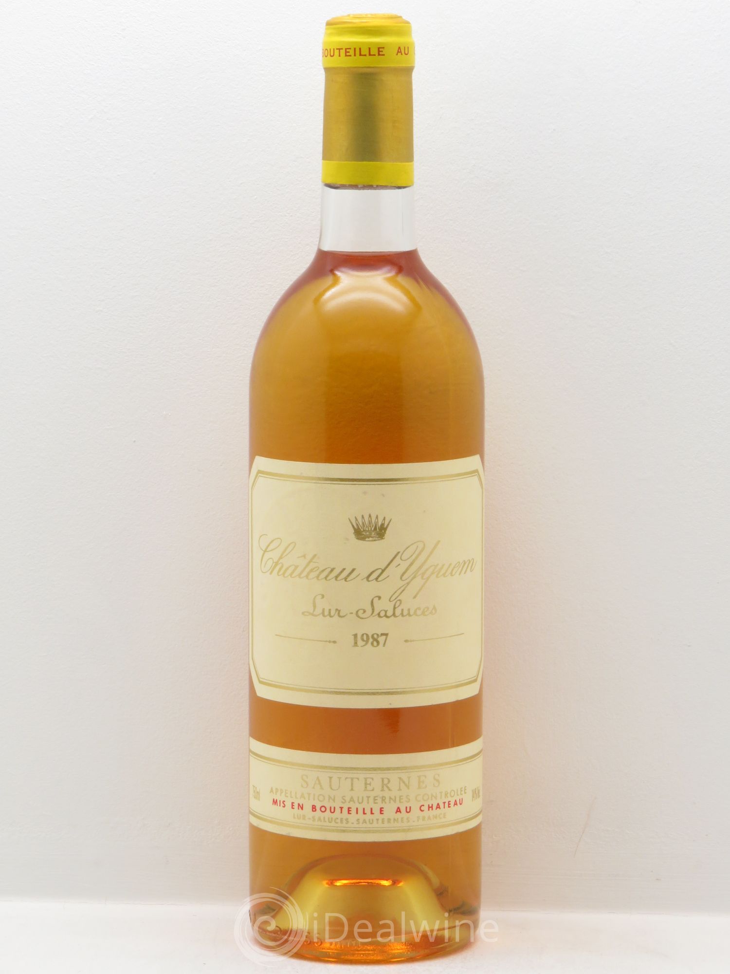 Château d' Yquem 1er Cru Classé Supérieur 1987 - Lotto di 1 bottiglia - 0