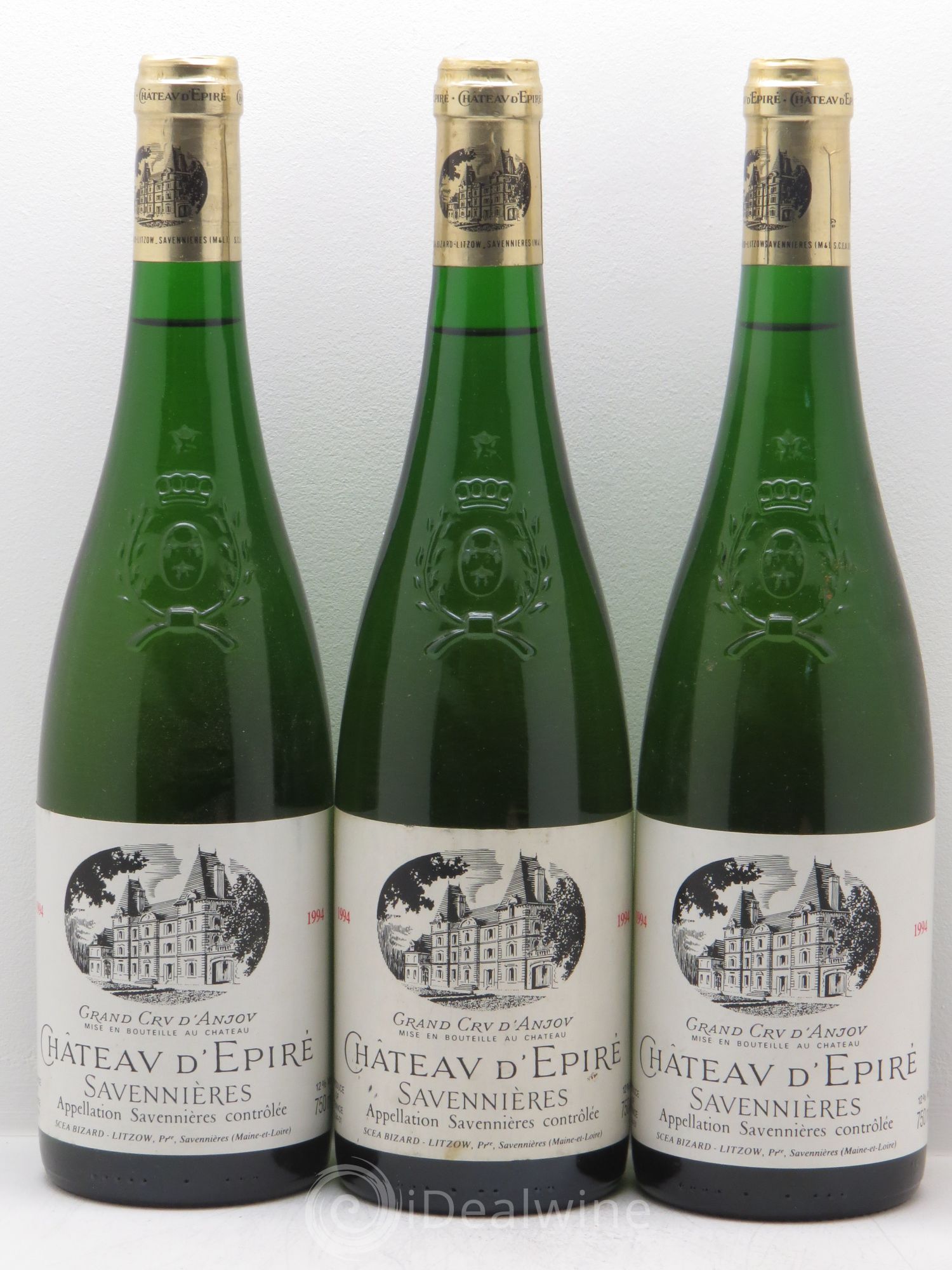 Savennières 1994 - Lot de 3 bouteilles - 0