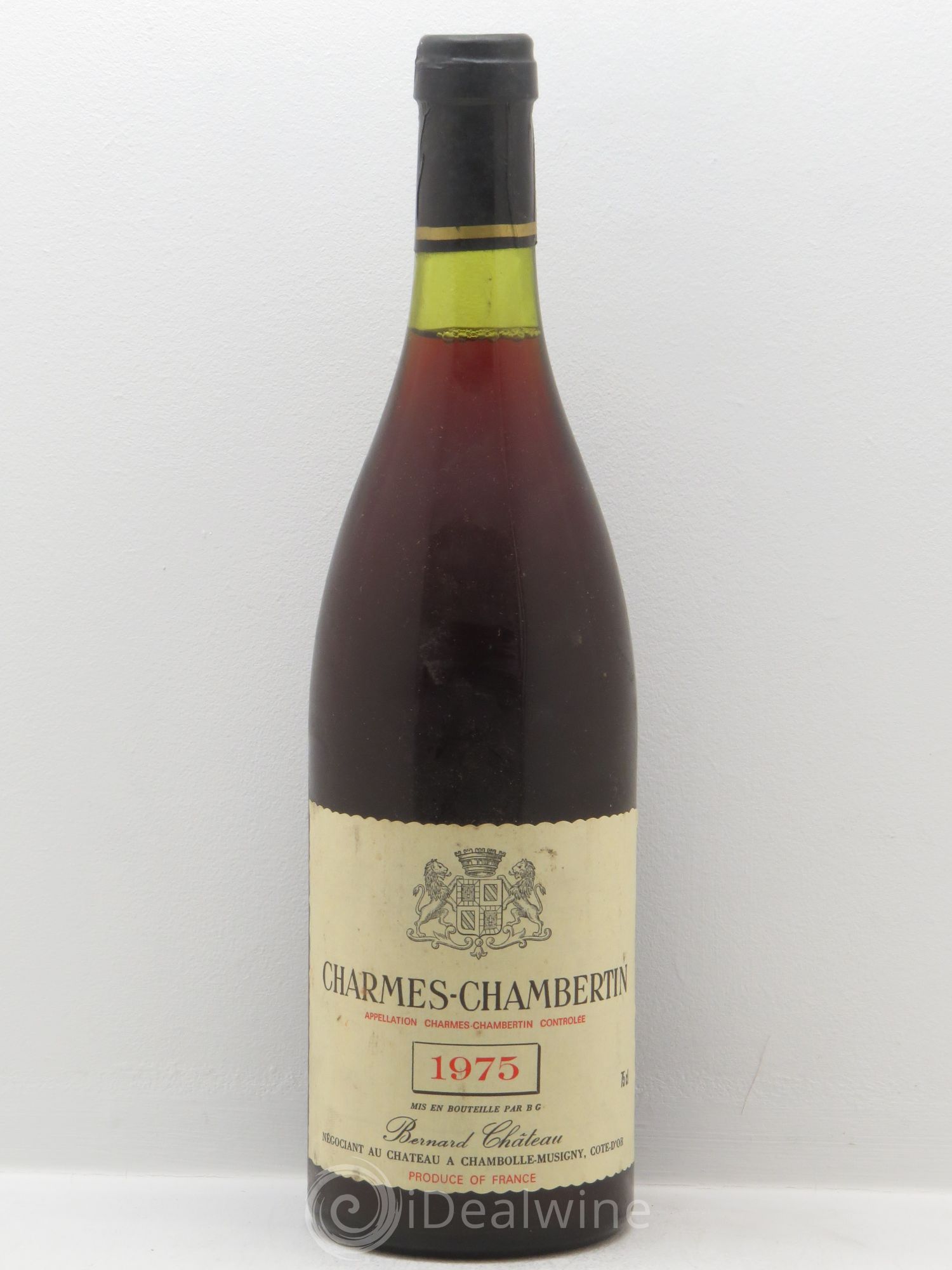 Charmes-Chambertin Grand Cru Bernard (sans prix de réserve) 1975 - Posten von 1 Flasche - 0