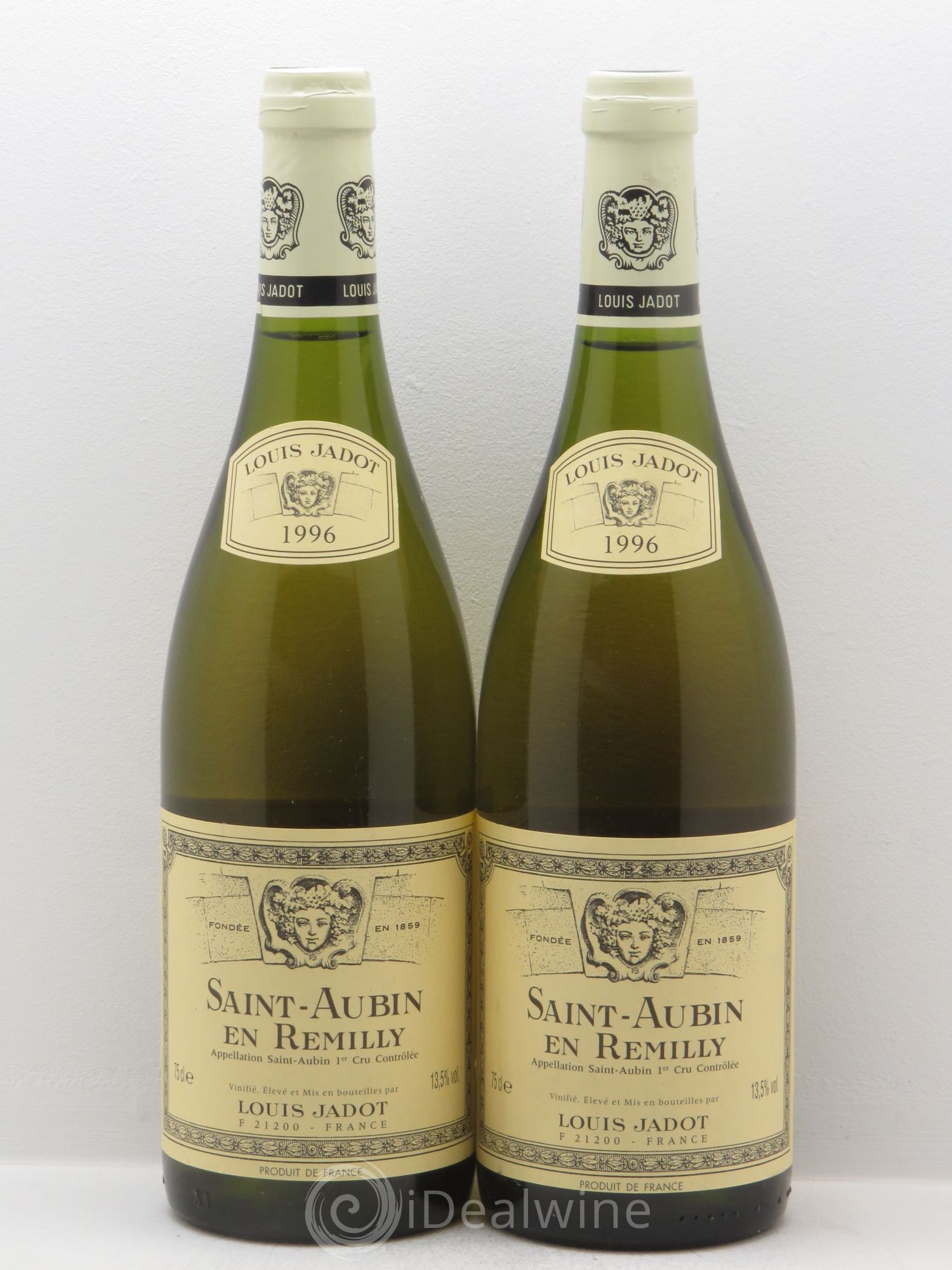 Saint-Aubin 1er Cru en Remilly Louis Jadot 1996 - Posten von 2 Flaschen - 0