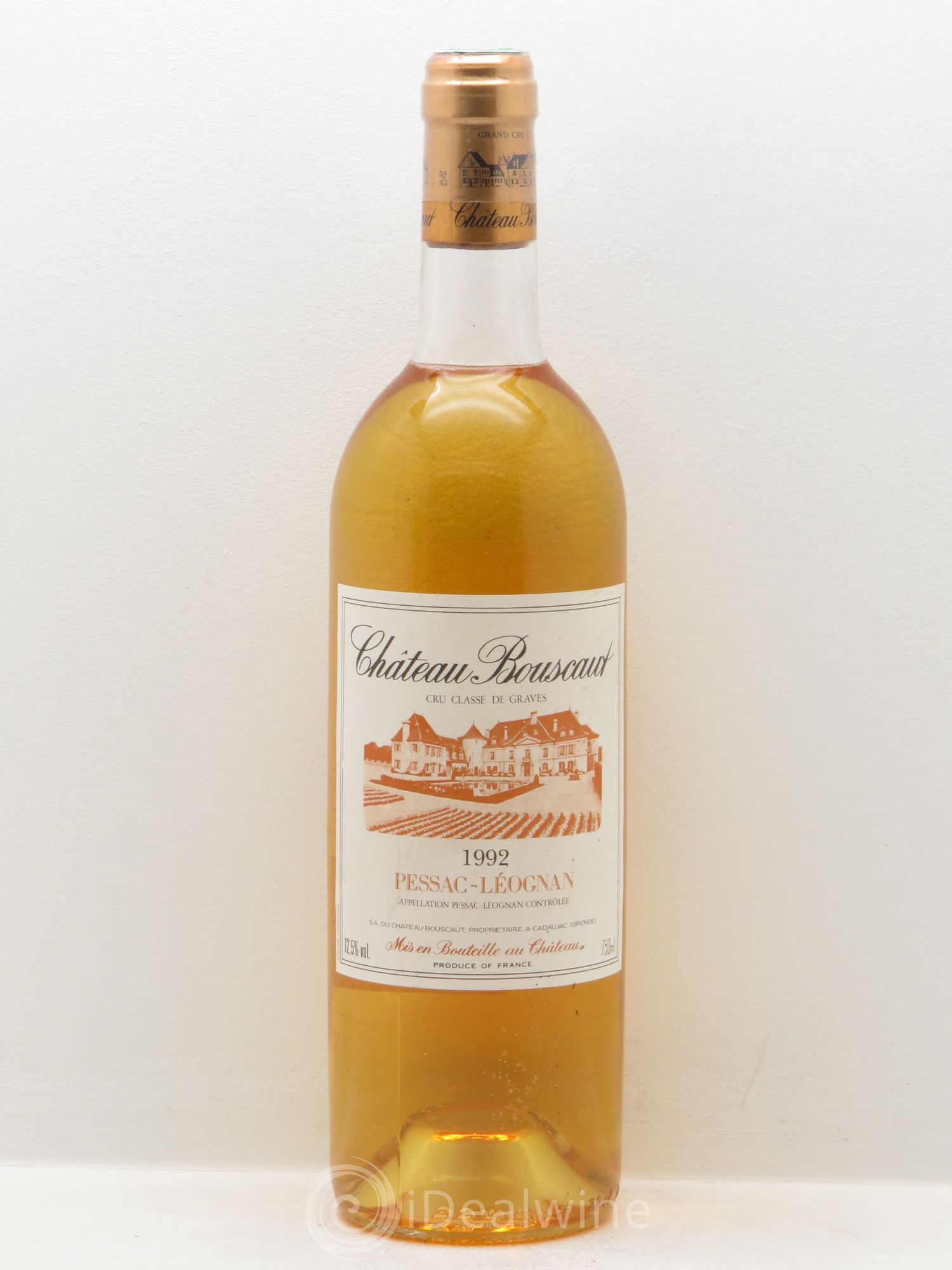 Château Bouscaut Cru Classé de Graves 1992 - Lot de 6 bouteilles - 0