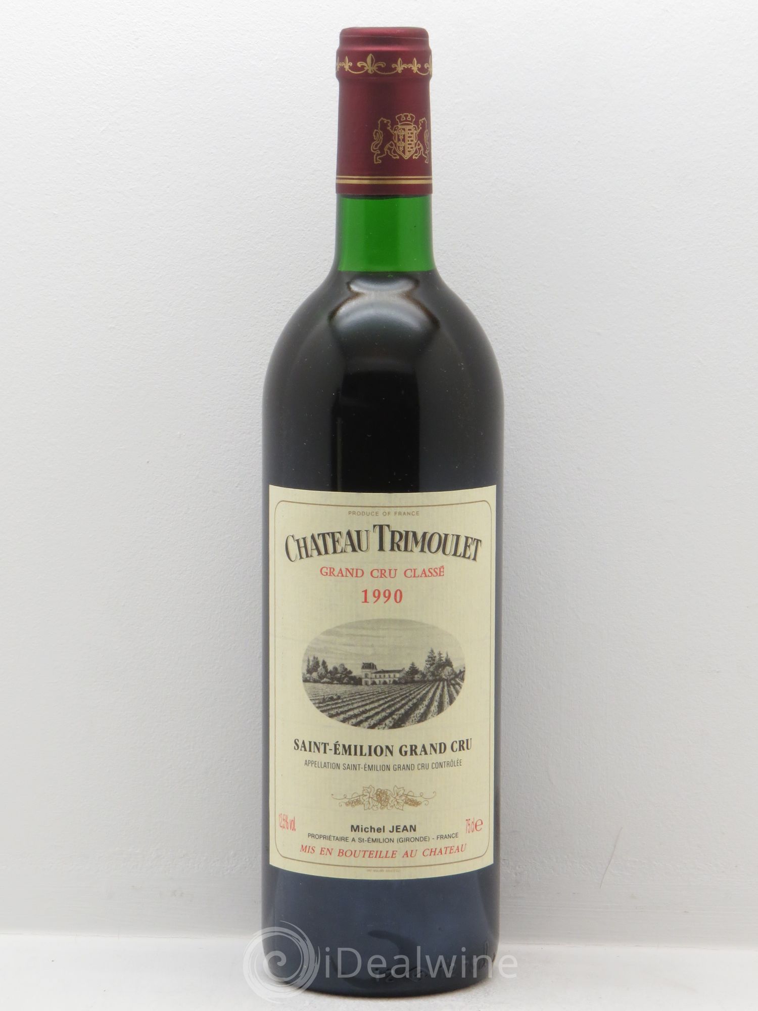 Château Trimoulet 1990 - Lot de 12 bouteilles - 0