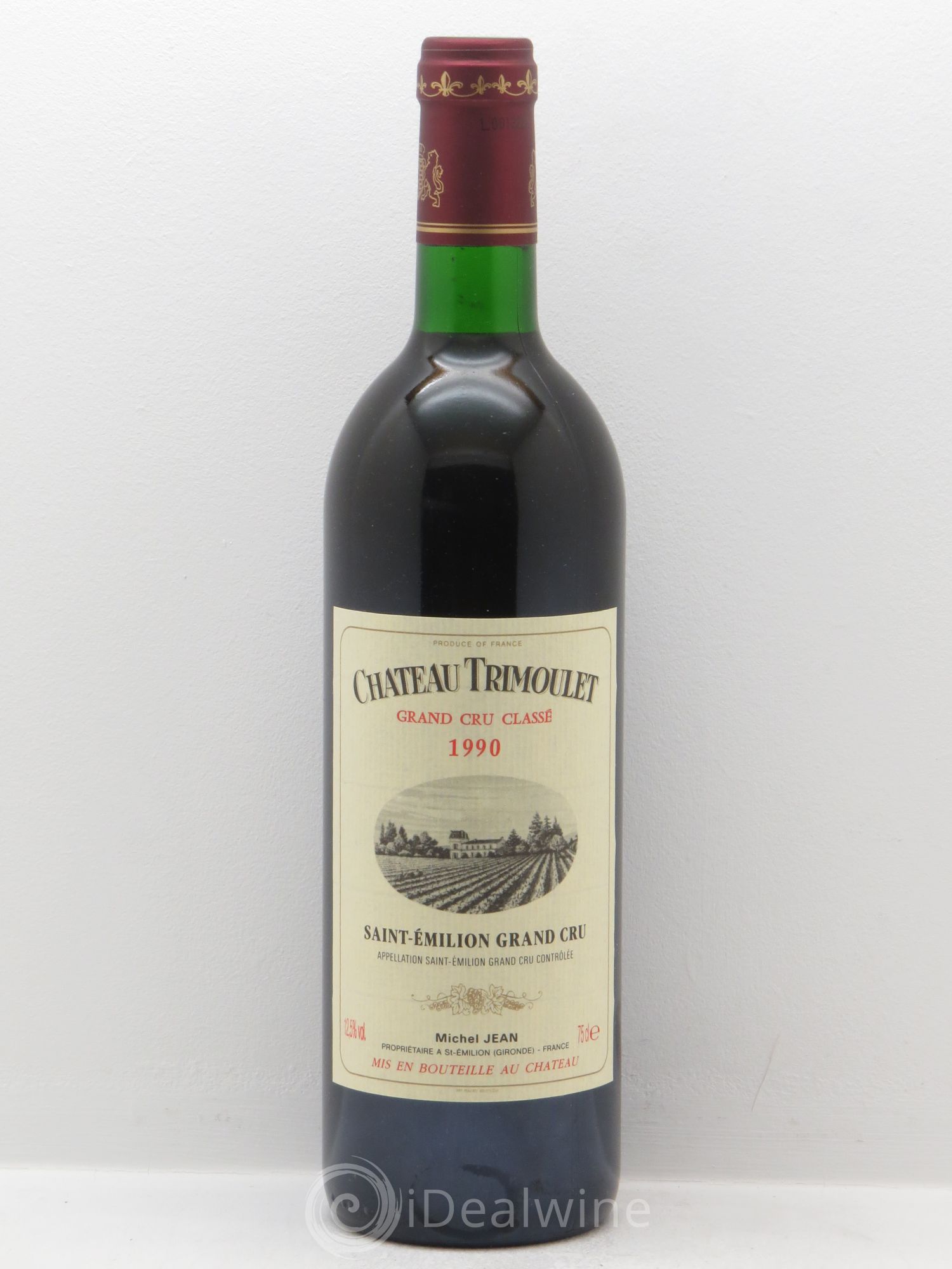 Château Trimoulet 1990 - Lot de 6 bouteilles - 0