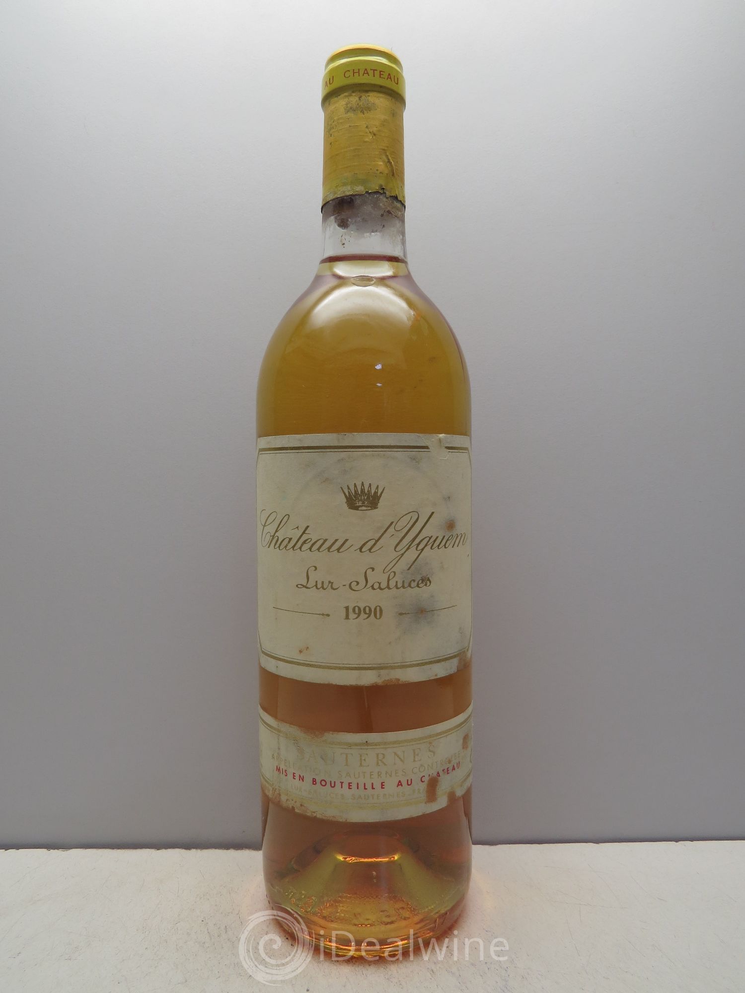 Château d' Yquem 1er Cru Classé Supérieur 1990 - Lotto di 1 bottiglia - 0