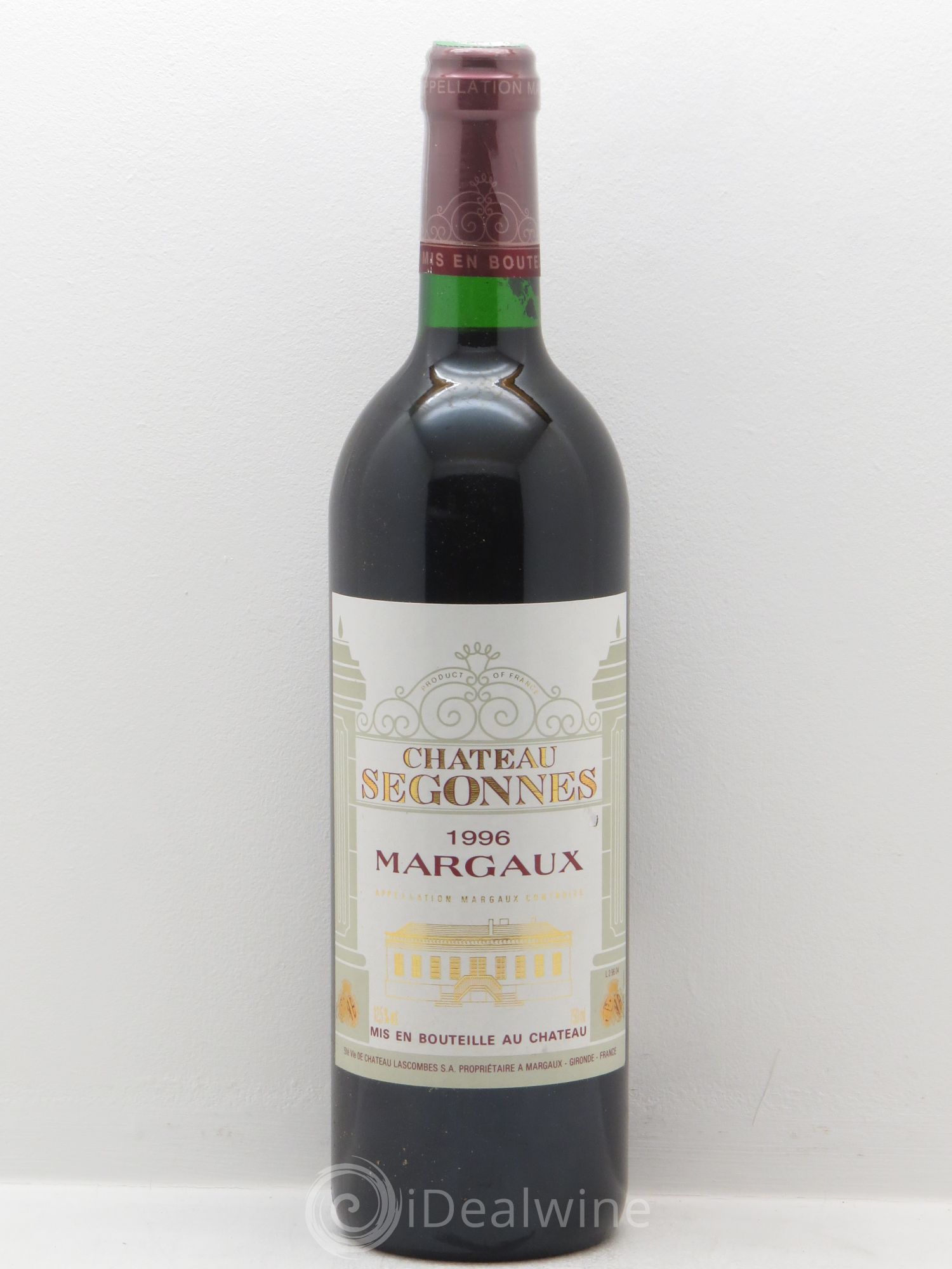 Château Segonnes 1996 - Lot de 12 bouteilles - 0