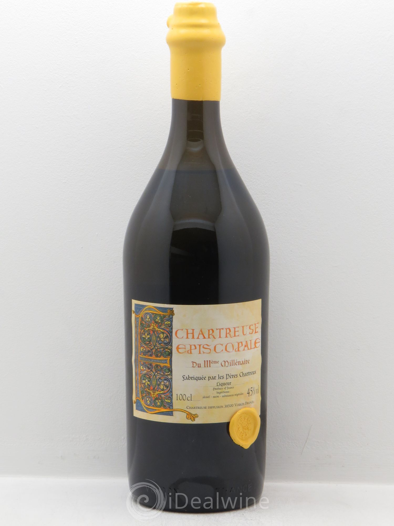 Alcools divers Liqueur de Chartreuse la Grande Chartreuse Episcopale 45° (1L) (sans prix de réserve) - Posten von 1 Flasche - 0