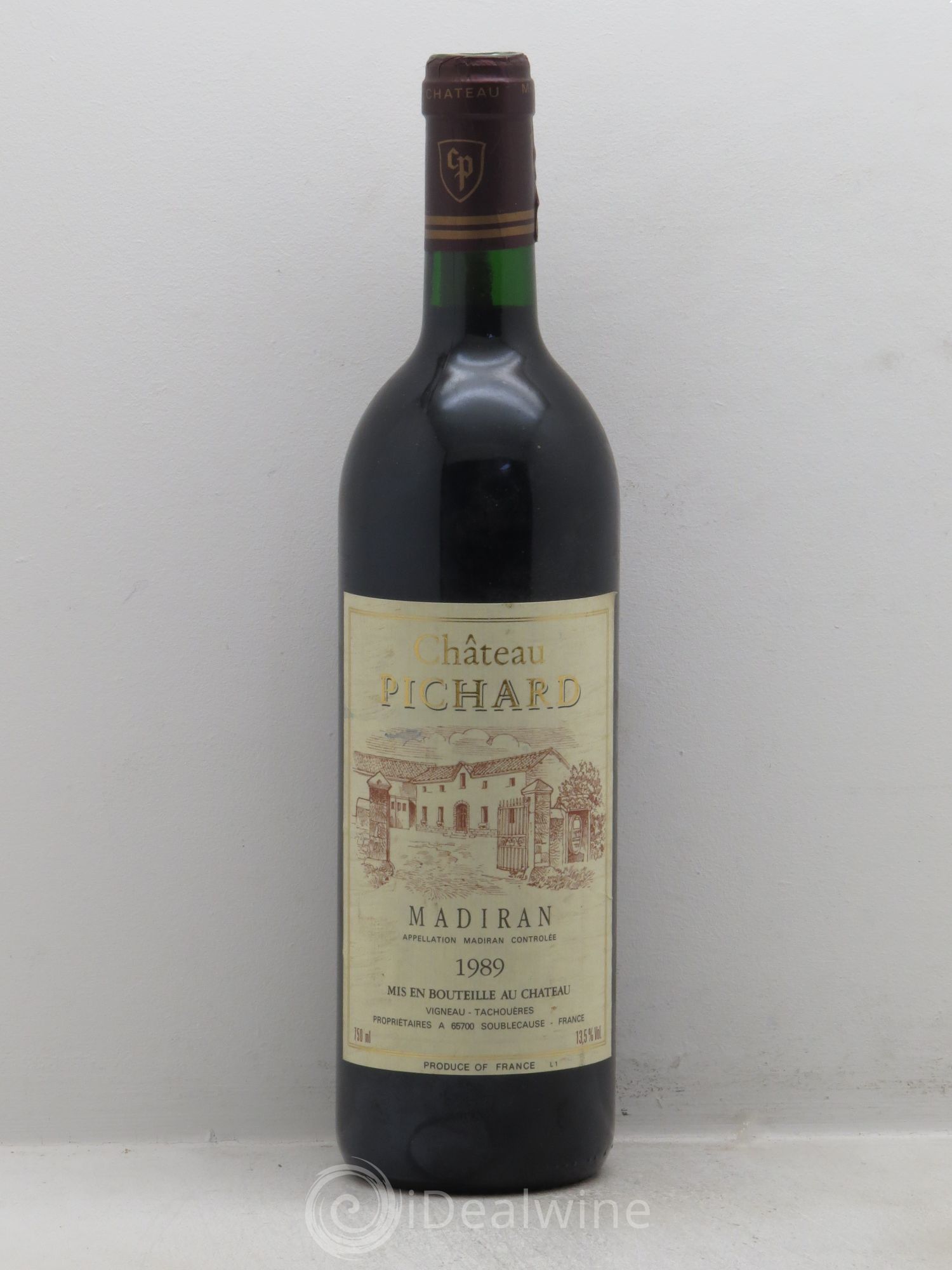 Madiran Château Pichard (sans prix de réserve) 1989 - Posten von 1 Flasche - 0