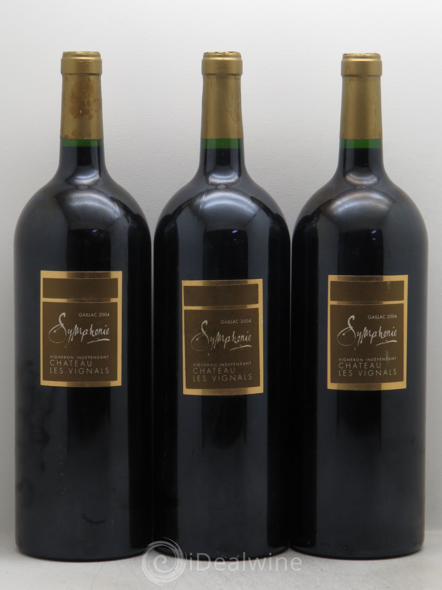 Sud-Ouest Symphonie Château les Vignals (sans prix de réserve) 2004 - Posten von 3 Flaschen - 0