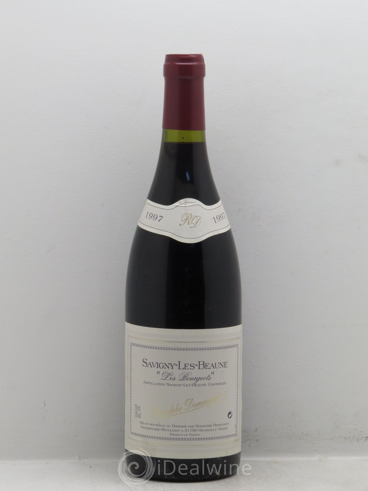 Savigny-lès-Beaune les Bourgeots Rodolphe Demougeot 1997 - Lot de 6 bouteilles - 0
