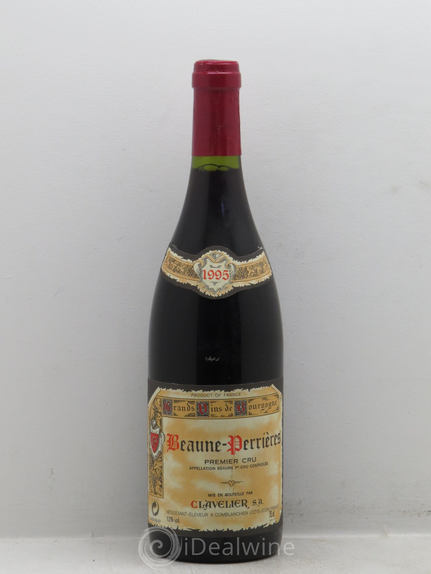 Beaune 1er Cru Clavelier et Fils (sans prix de réserve) 1995 - Posten von 6 Flaschen - 0
