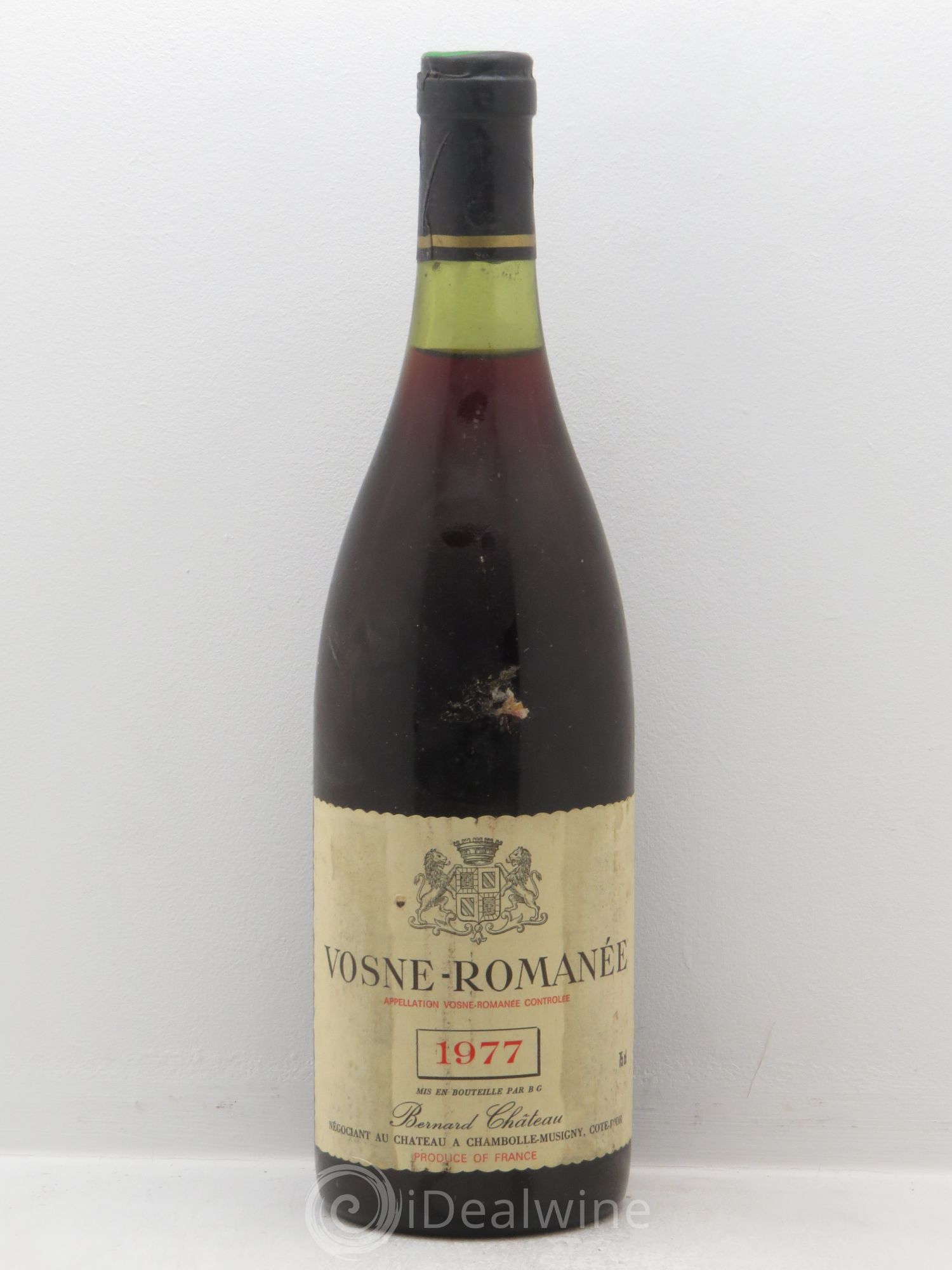Vosne-Romanée Bernard Château (sans prix de réserve) 1977 - Posten von 1 Flasche - 0