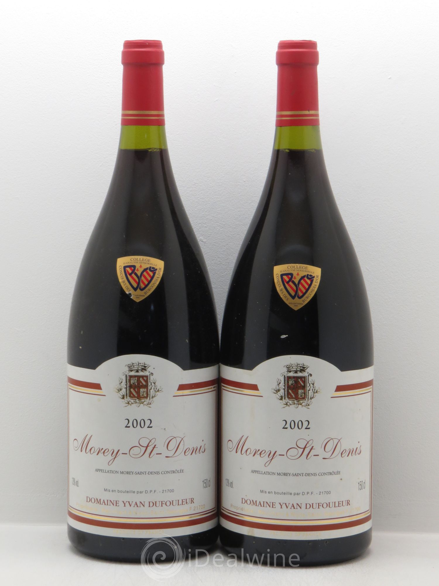 Morey-Saint-Denis Ivan Dufouleur 2002 - Posten von 2 Magnum - 0