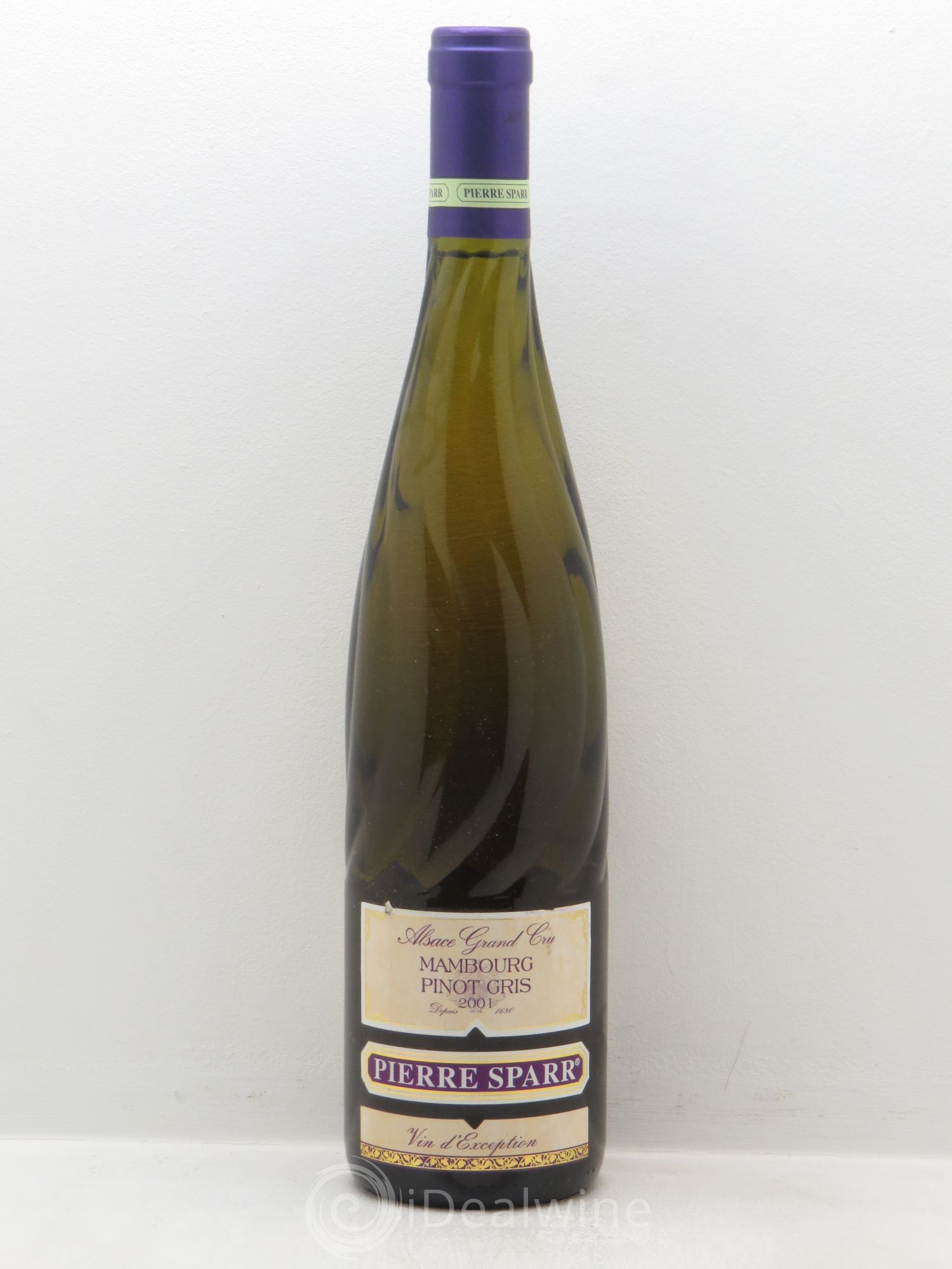 Pinot Gris Mambourg (sans prix de réserve) 2001 - Posten von 1 Flasche - 0