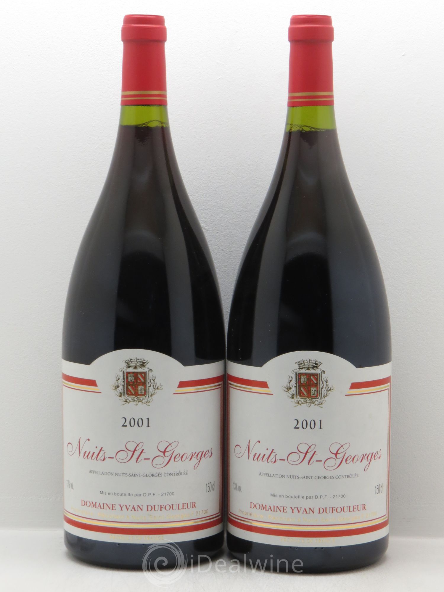 Nuits-Saint-Georges Dufouleur 2001 - Lot de 2 magnums - 0