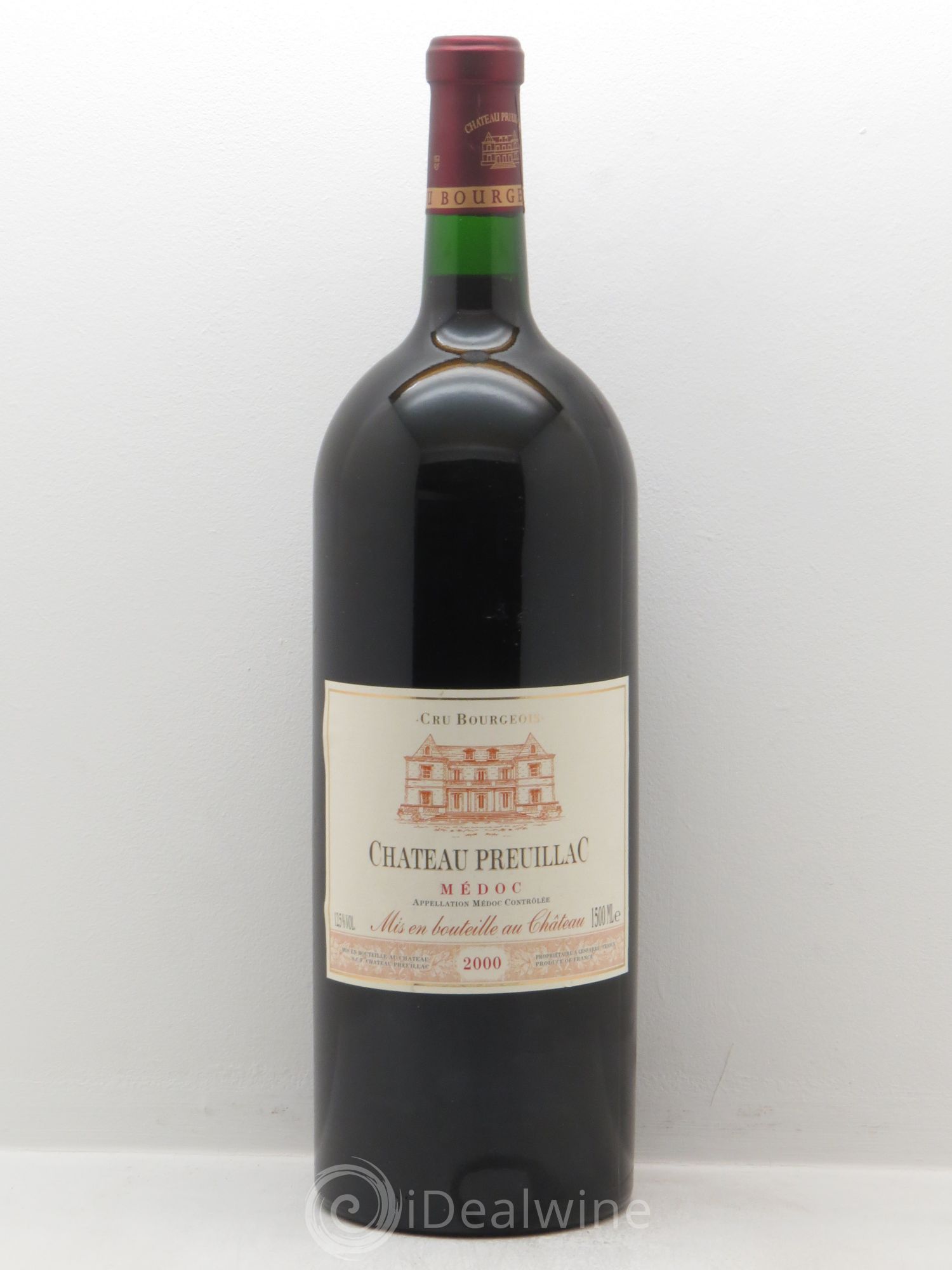 Château Preuillac 2000 - Lot de 1 magnum - 0