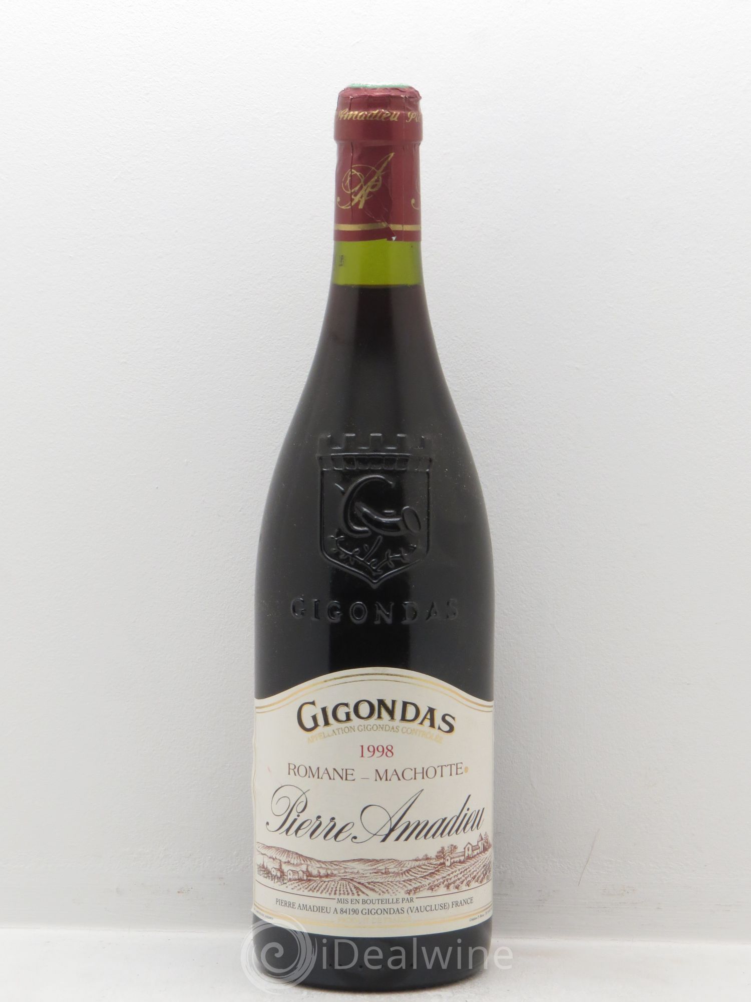 Gigondas Pierre Amadieu (sans prix de réserve) 1998 - Posten von 1 Flasche - 0